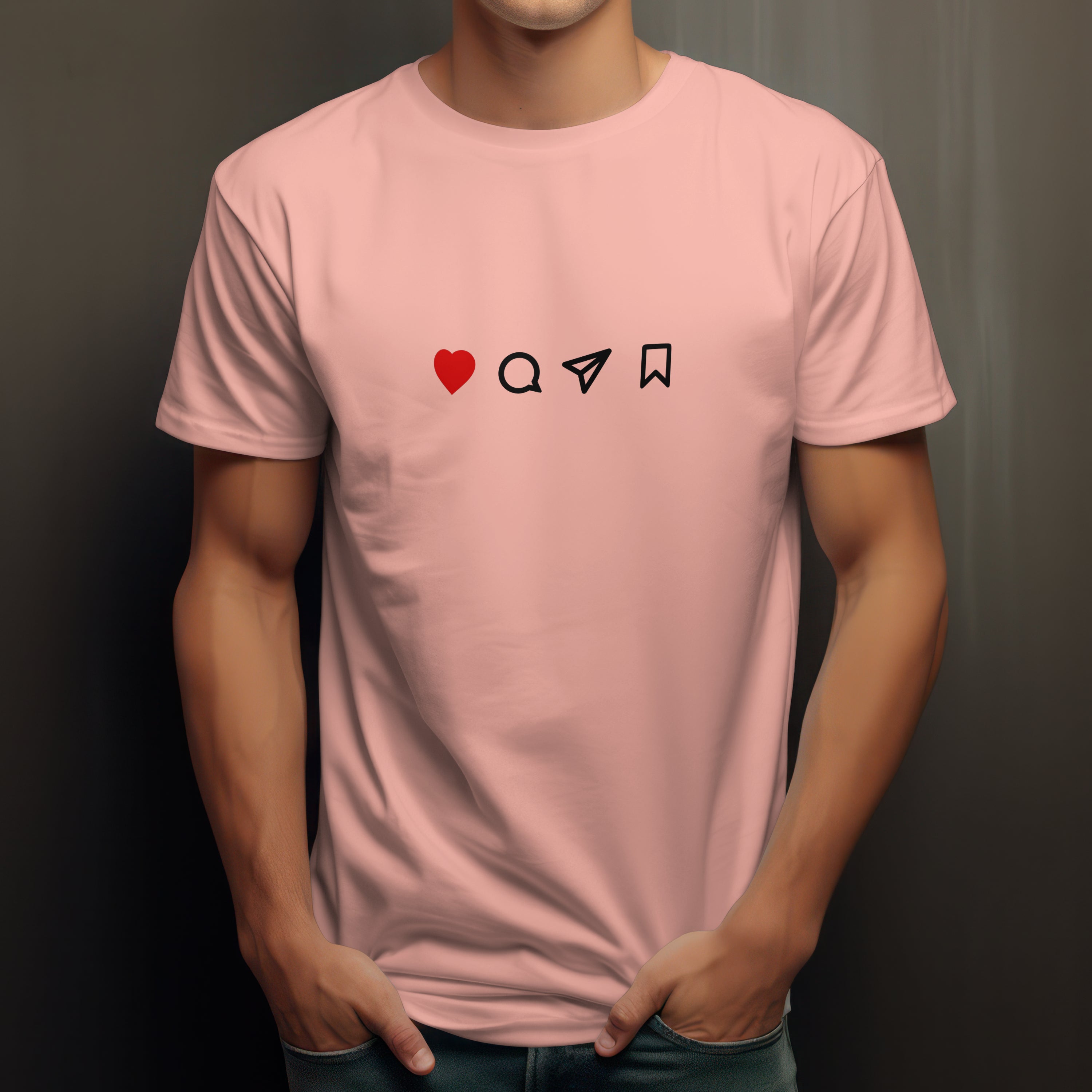 Stay Social - Manifestation Light Weight Regular Fit T-Shirt For Men