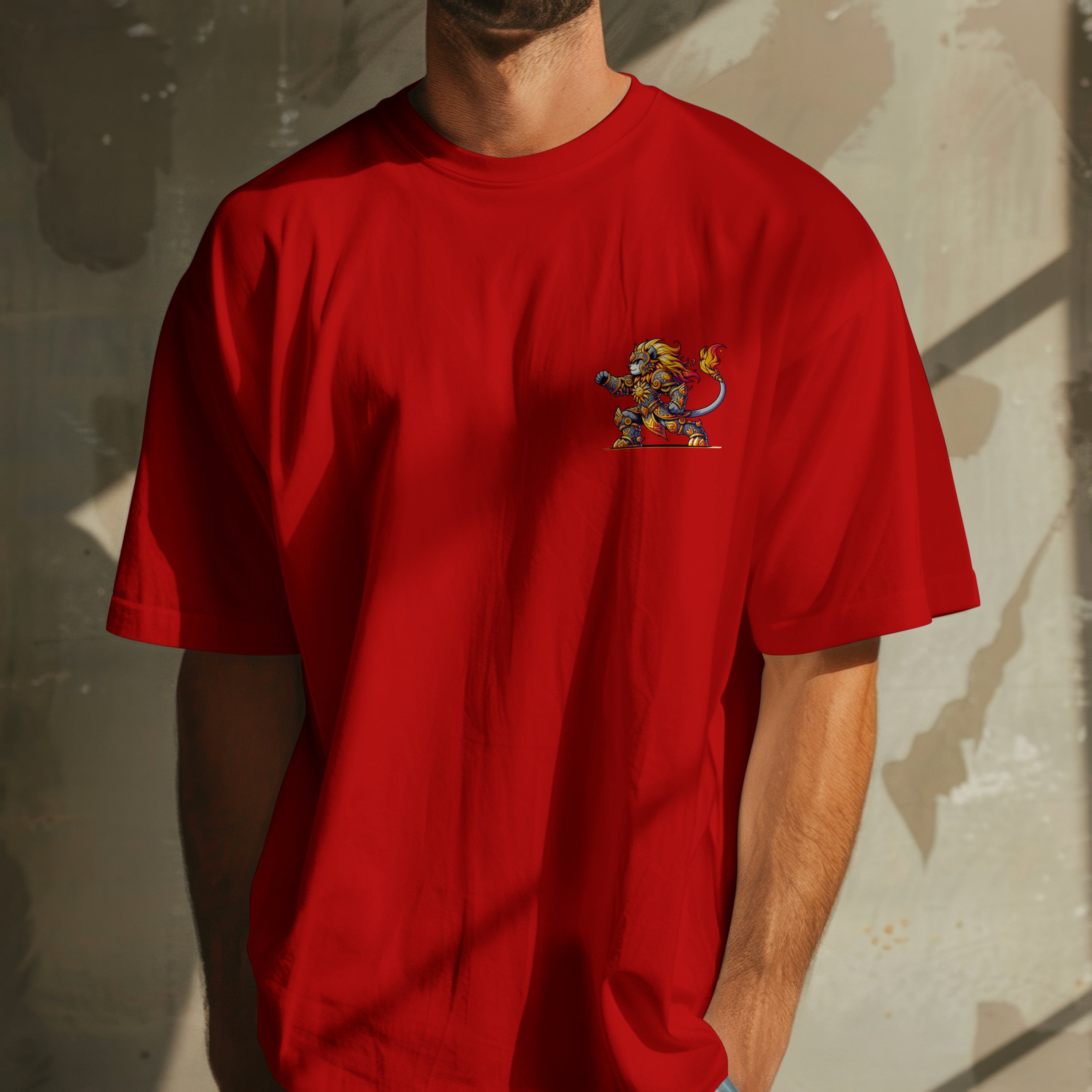 Leo Zodiac Tee : Oversized T-Shirt for Men