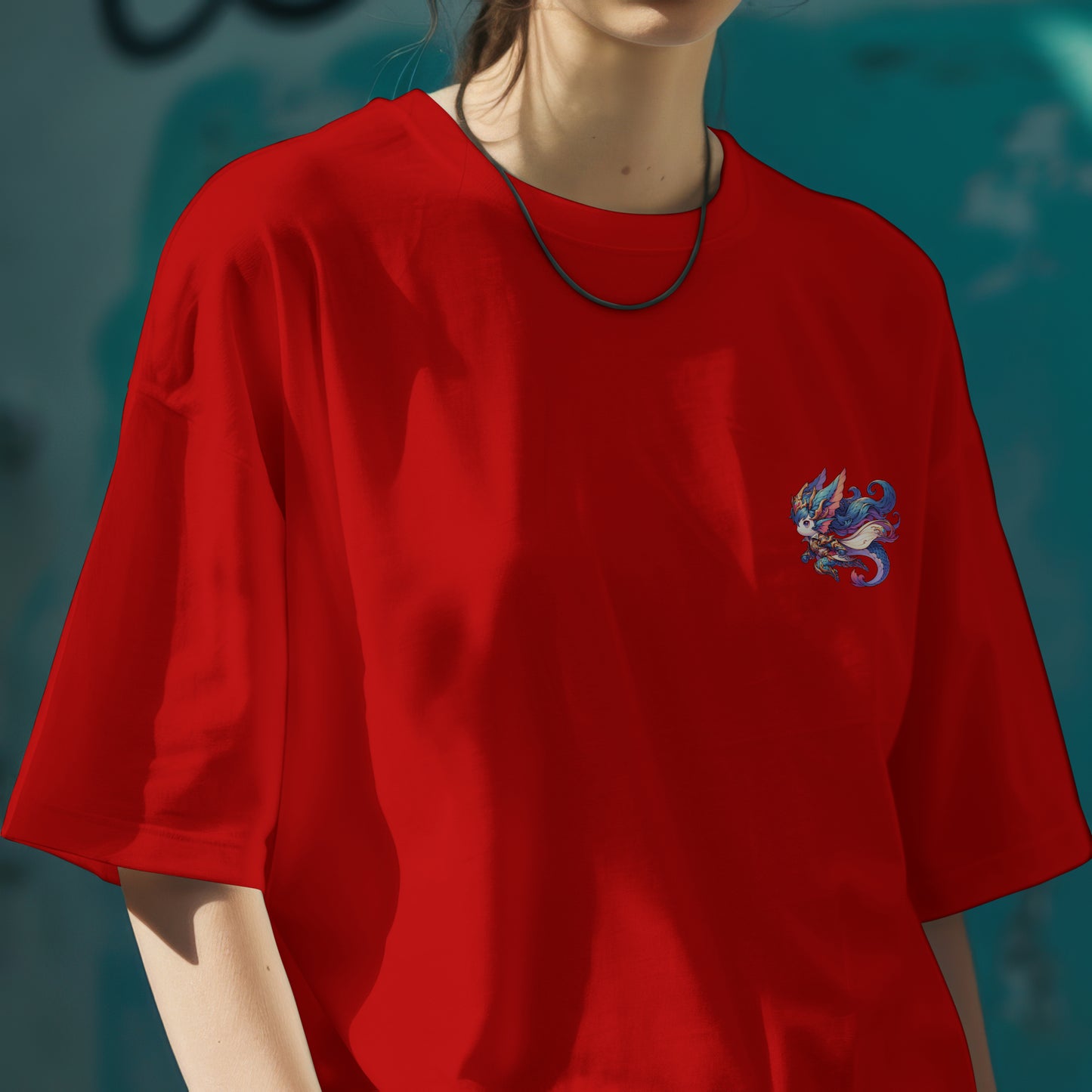 Pisces Zodiac Tee : Oversized T-Shirt for Women