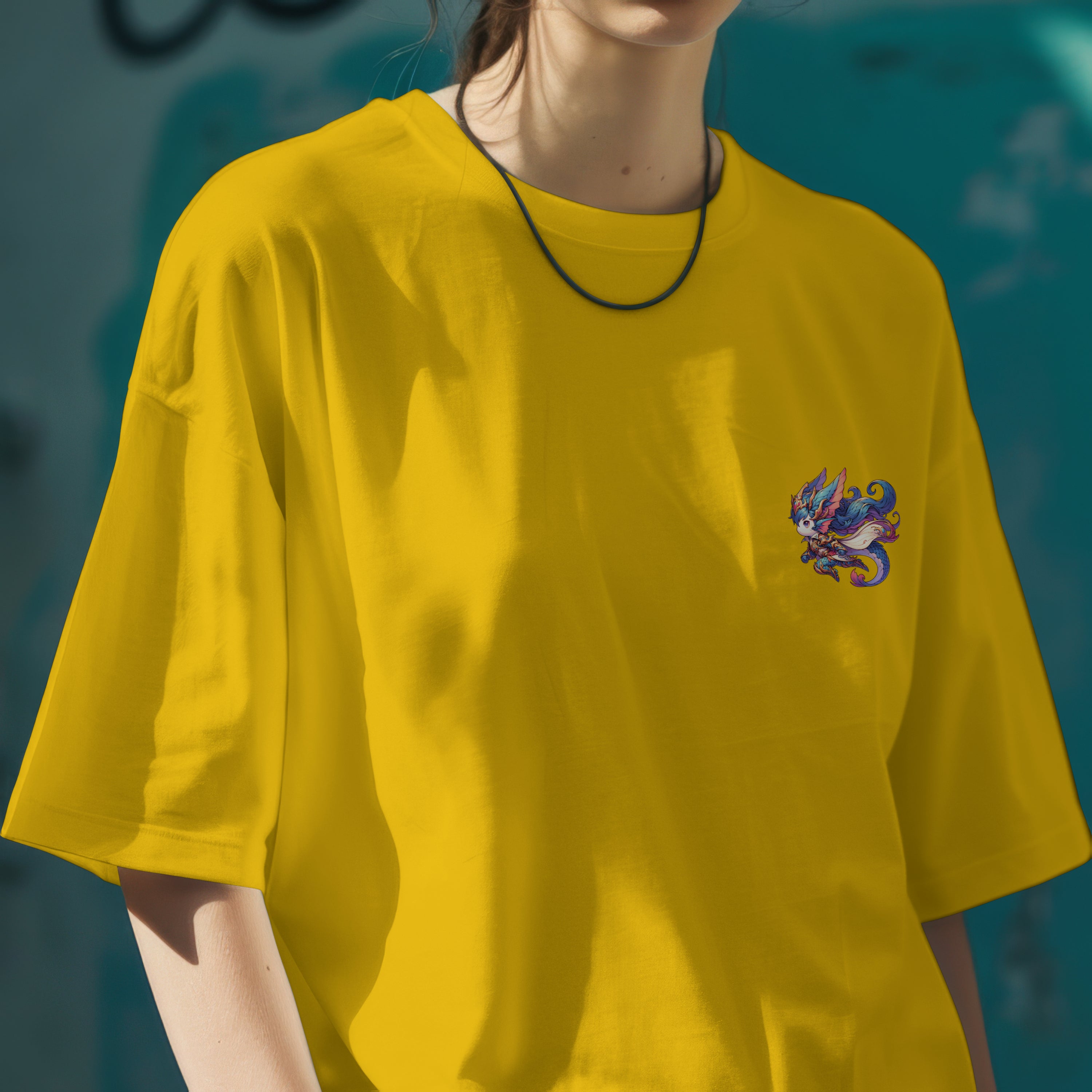 Pisces Zodiac Tee : Oversized T-Shirt for Women