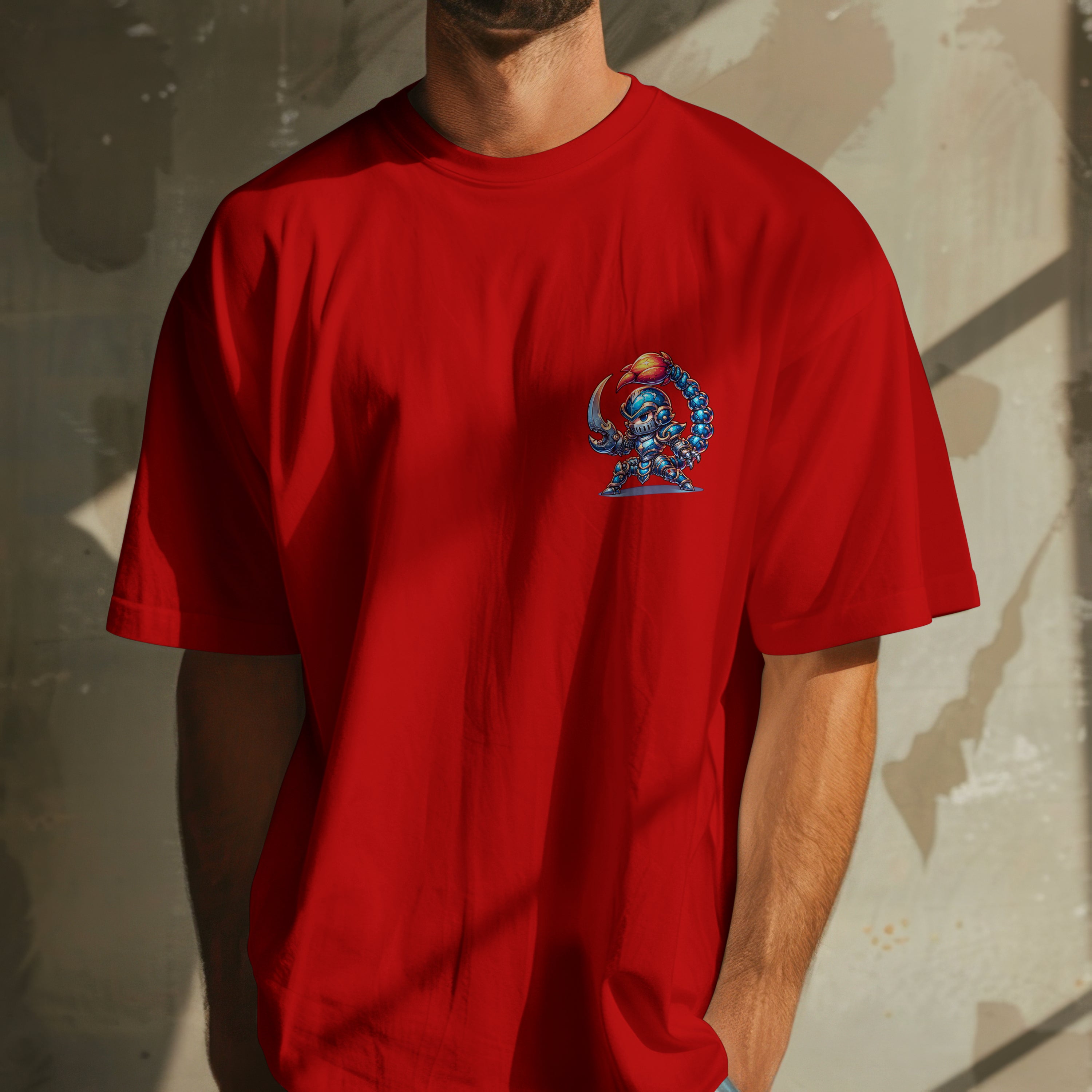 Scorpio Zodiac Tee : Oversized T-Shirt for Men