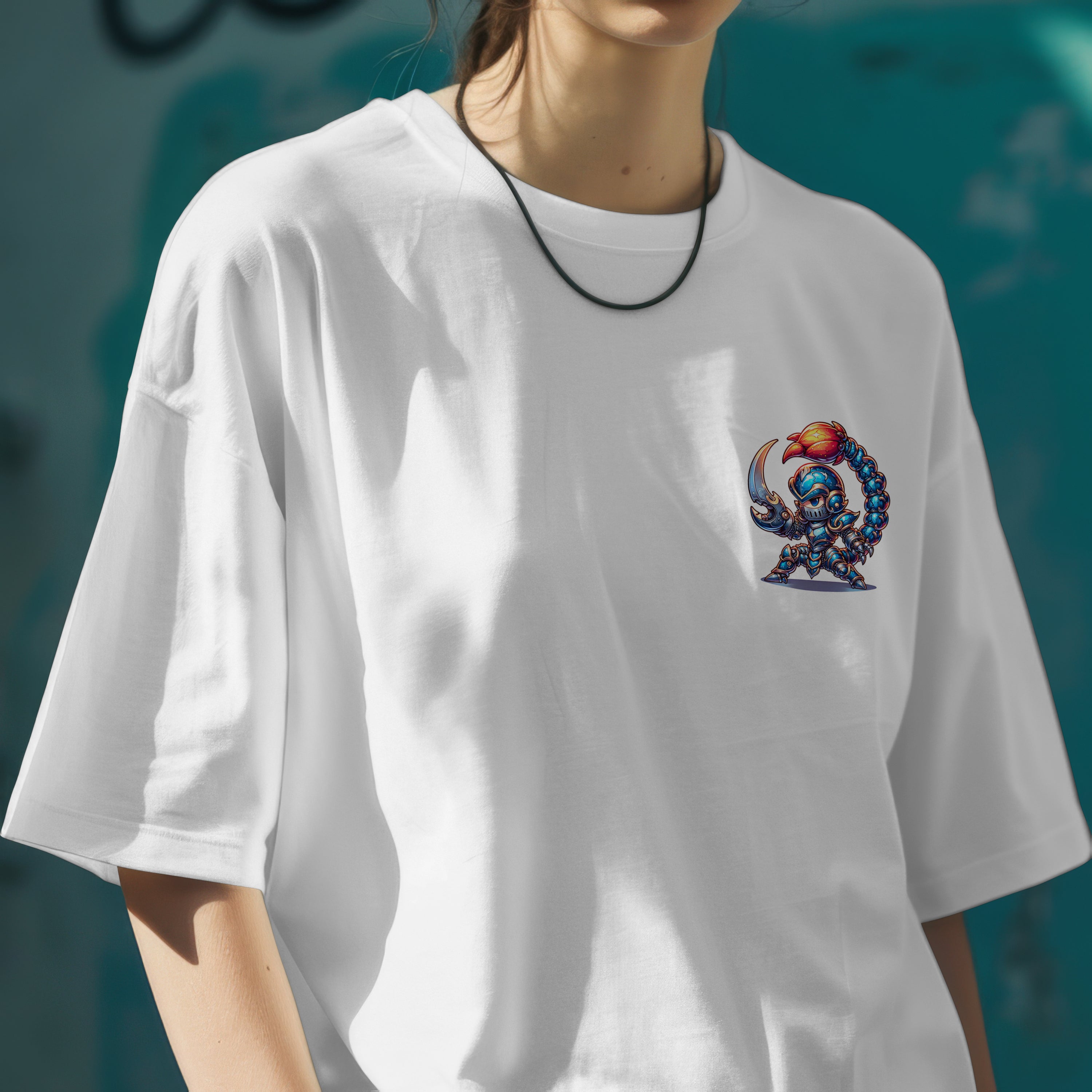 Scorpio Zodiac Tee : Oversized T-Shirt for Women