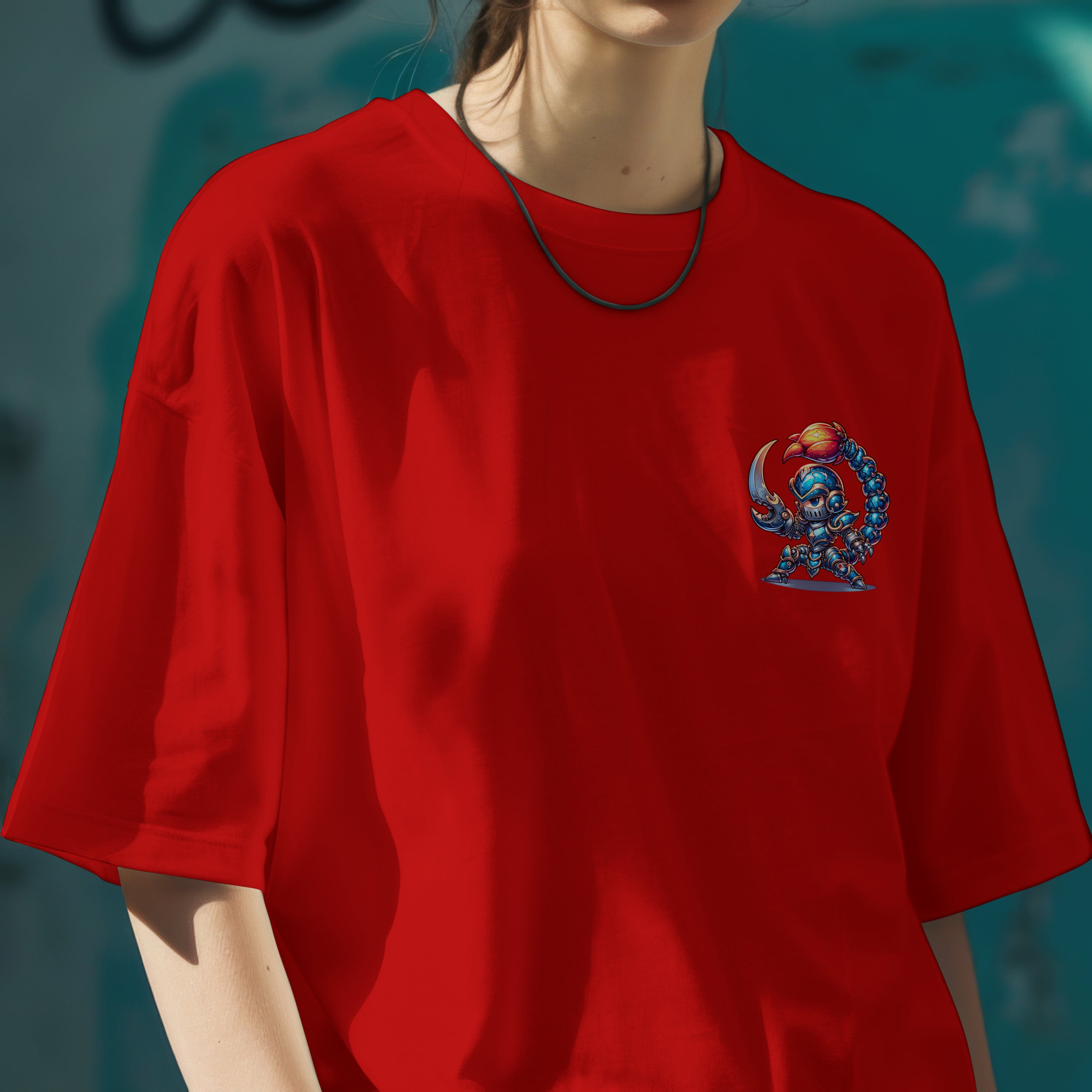 Scorpio Zodiac Tee : Oversized T-Shirt for Women