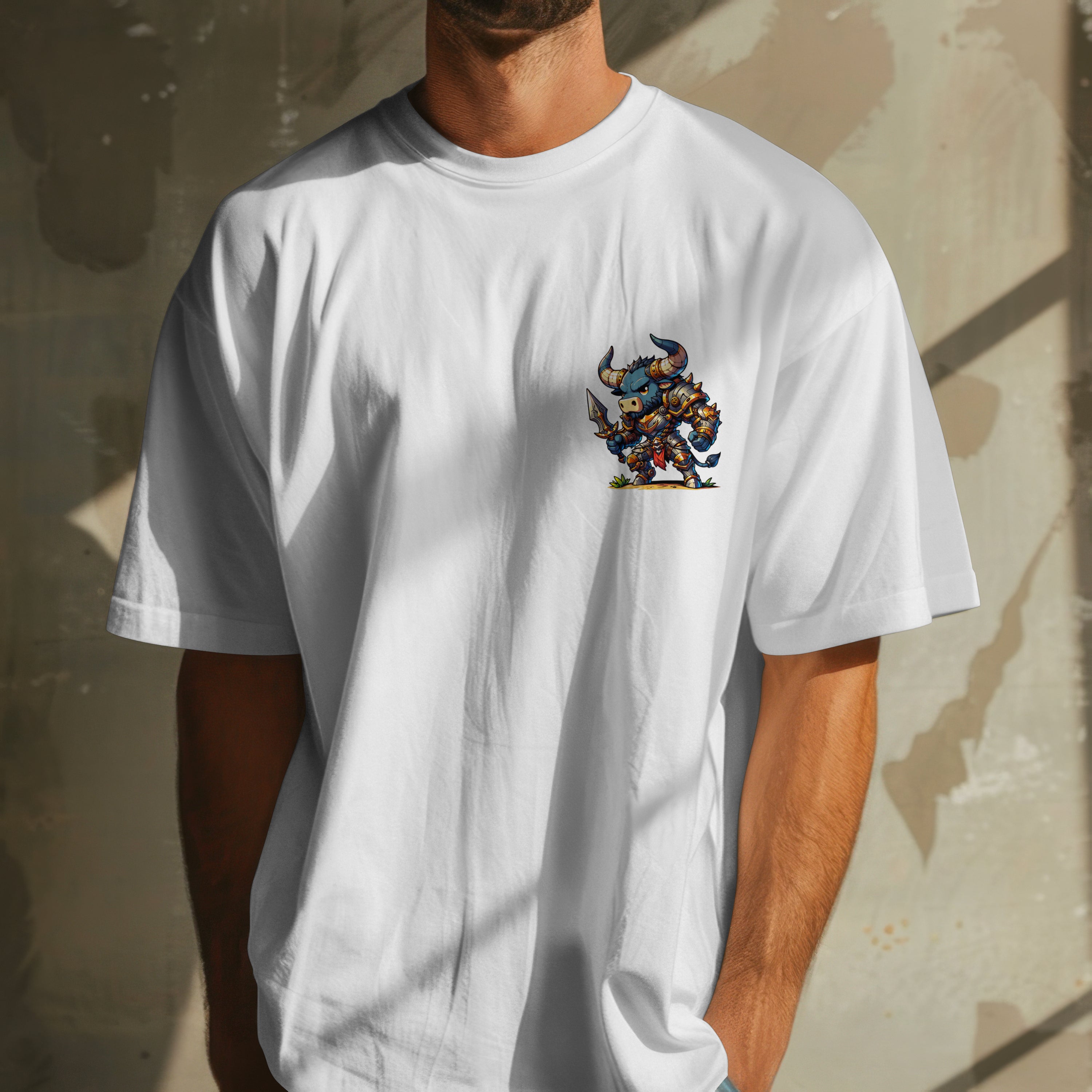 Taurus Zodiac Tee : Oversized T-Shirt for Men