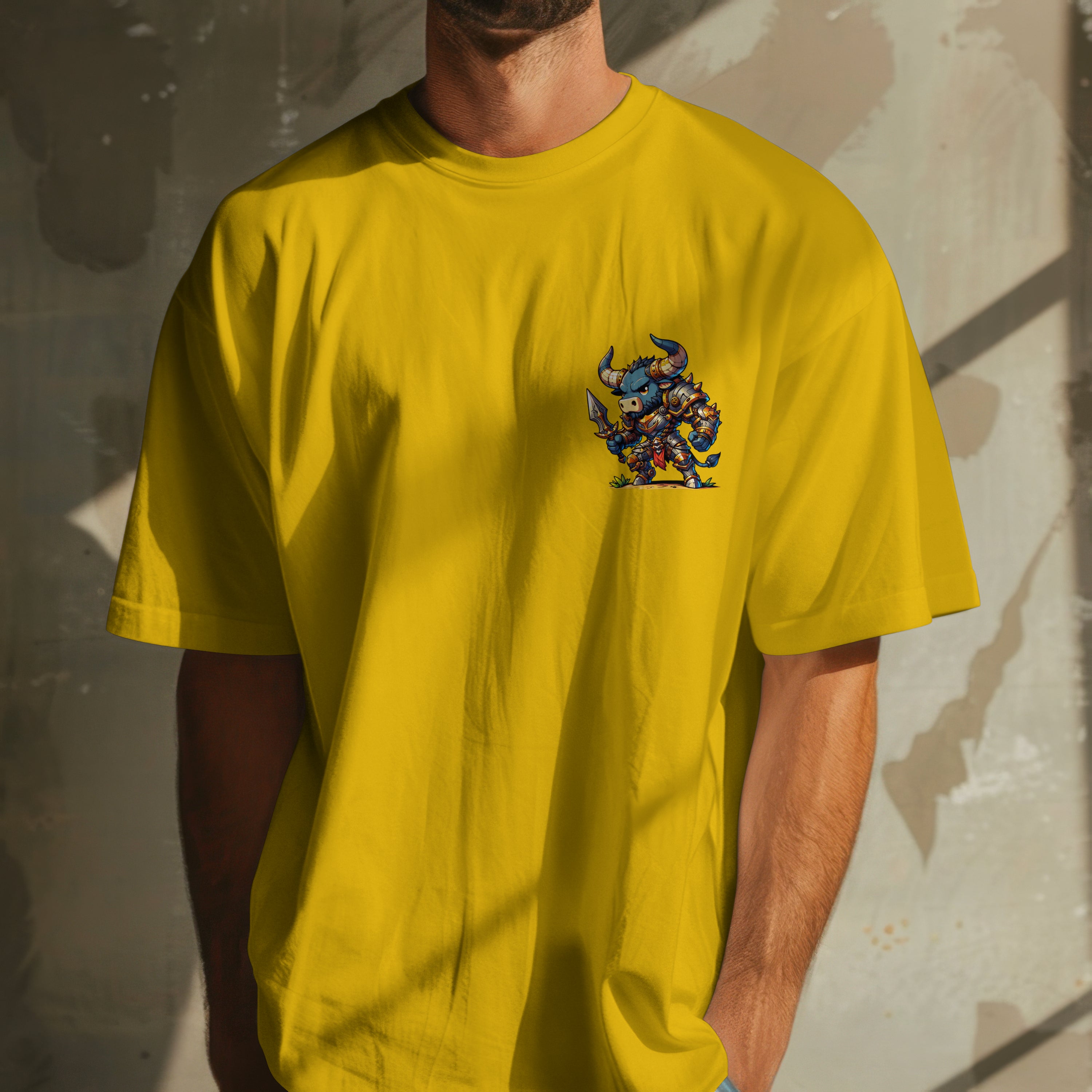 Taurus Zodiac Tee : Oversized T-Shirt for Men