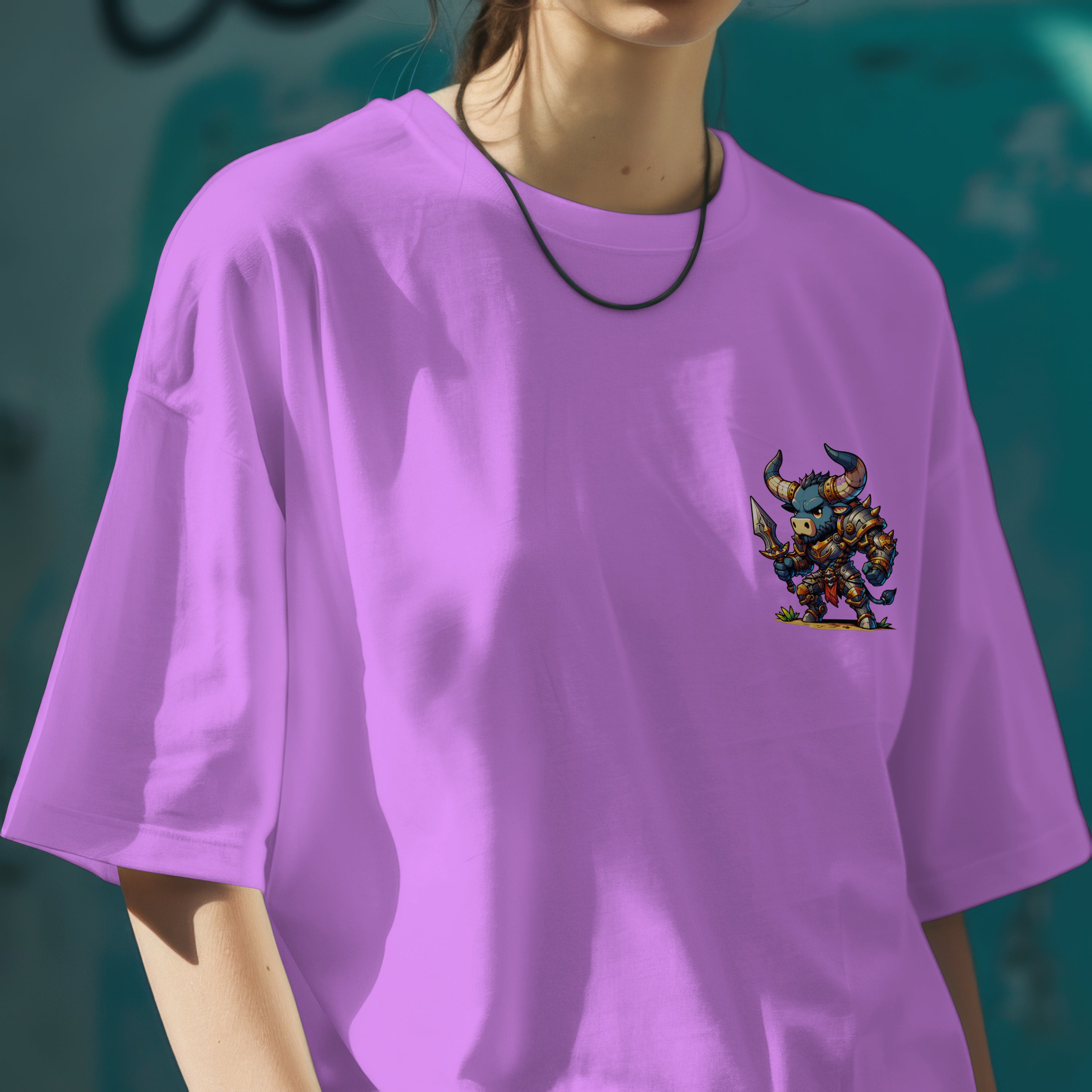 Taurus Zodiac Tee : Oversized T-Shirt for Women