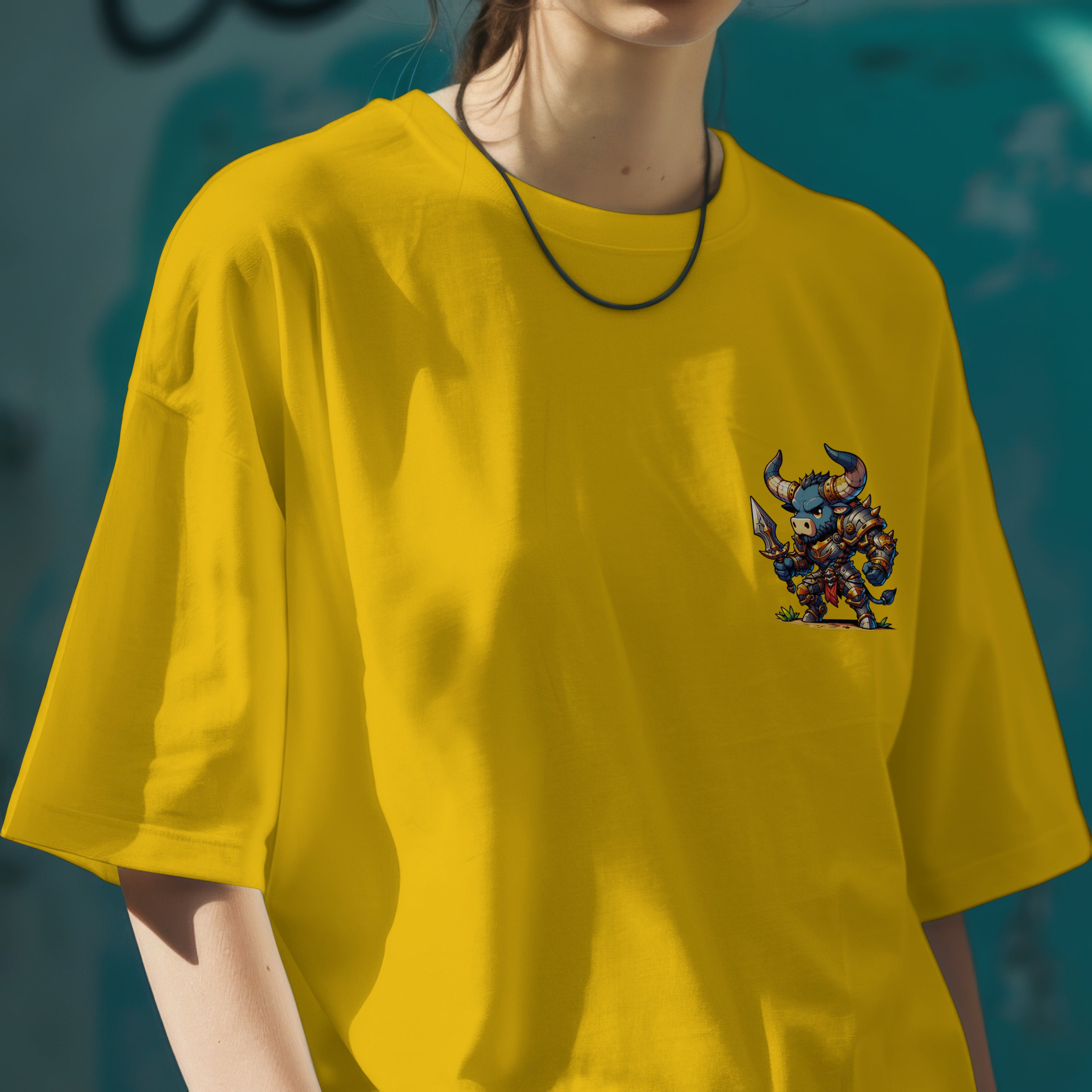 Taurus Zodiac Tee : Oversized T-Shirt for Women