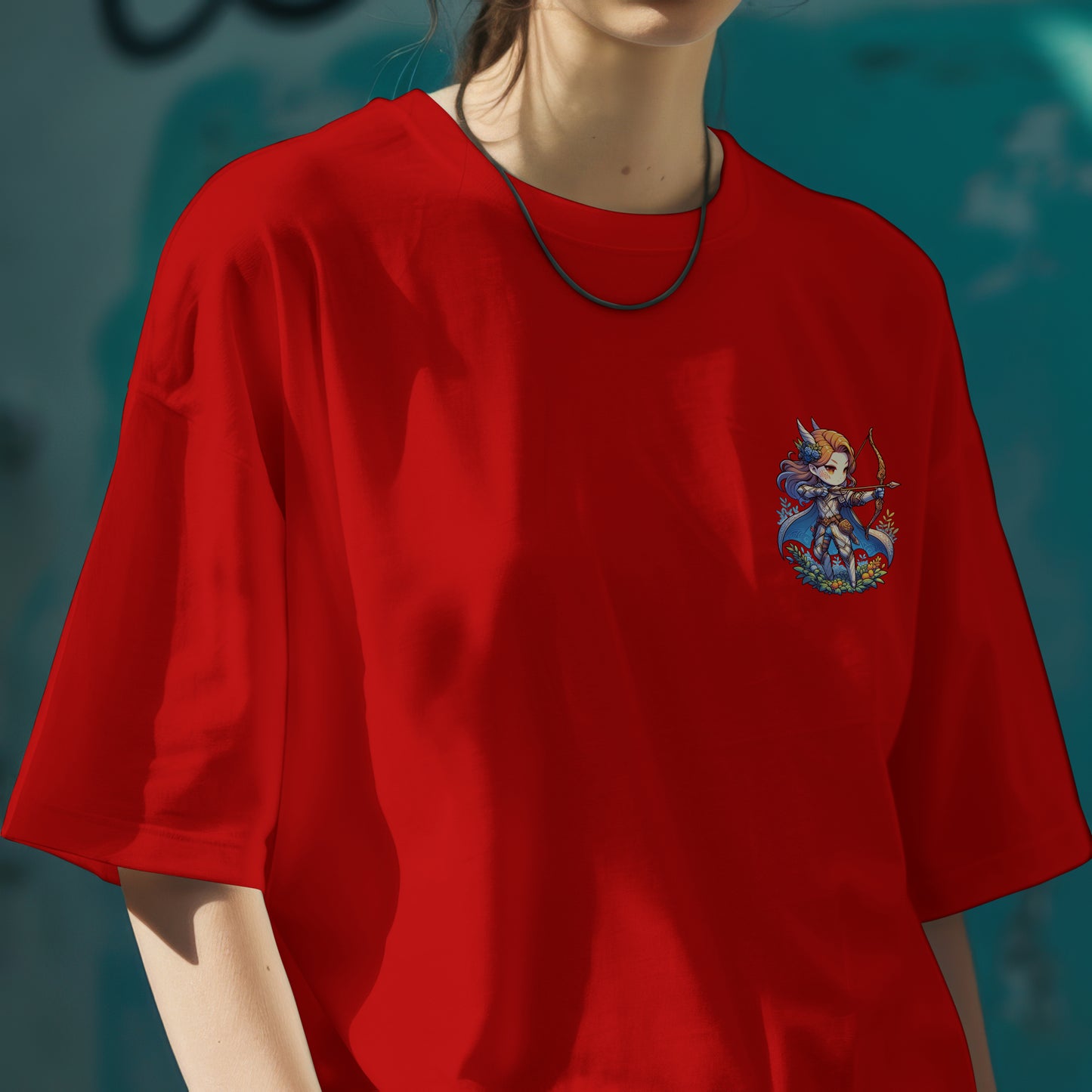 Virgo Zodiac Tee : Oversized T-Shirt for Women