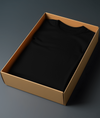Premium Edition - Unisex Solid Black Oversize Tees