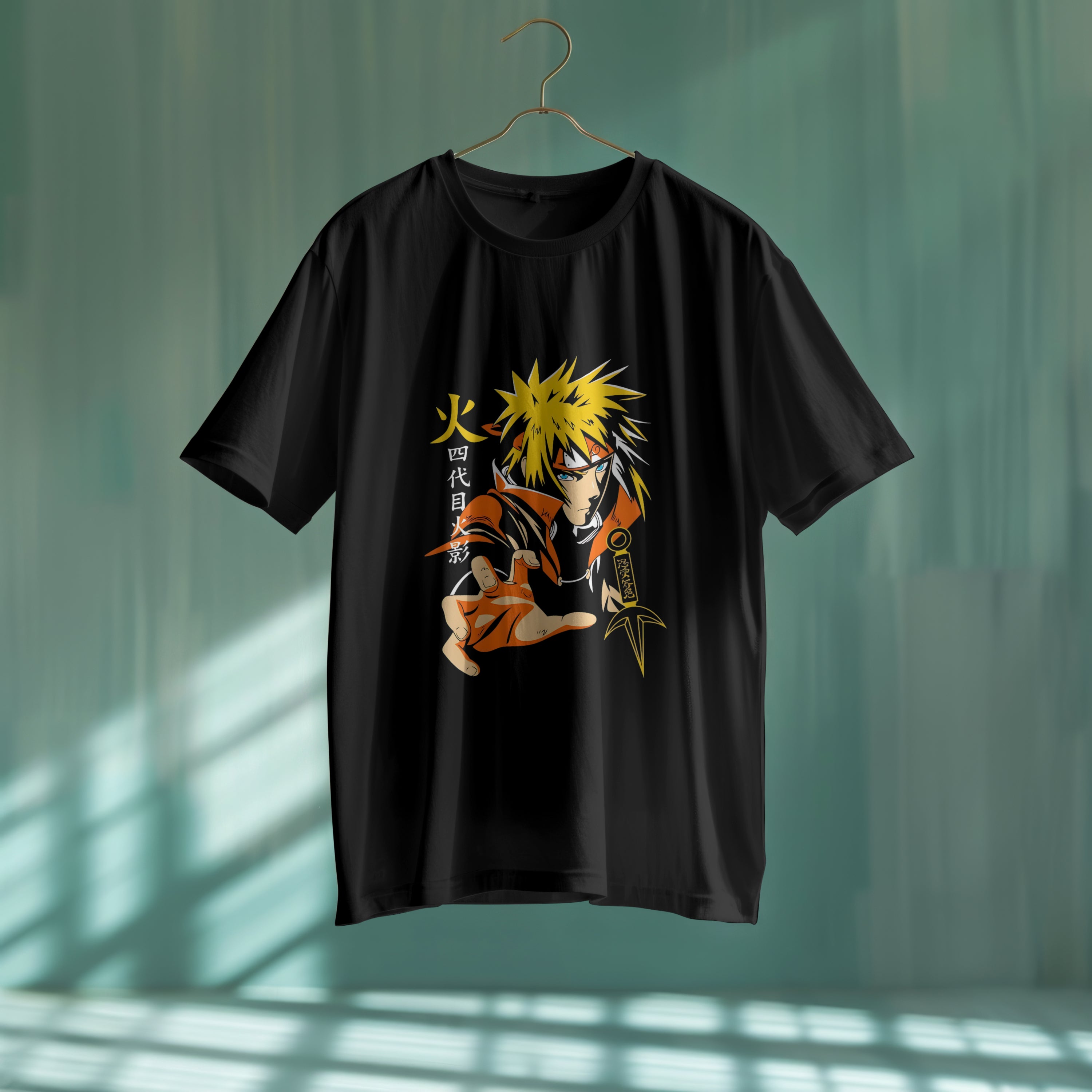 Naruto : Unisex Limited Edition Graphic Printed Oversized T-Shirt