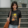 Naruto : Unisex Limited Edition Graphic Printed Oversized T-Shirt
