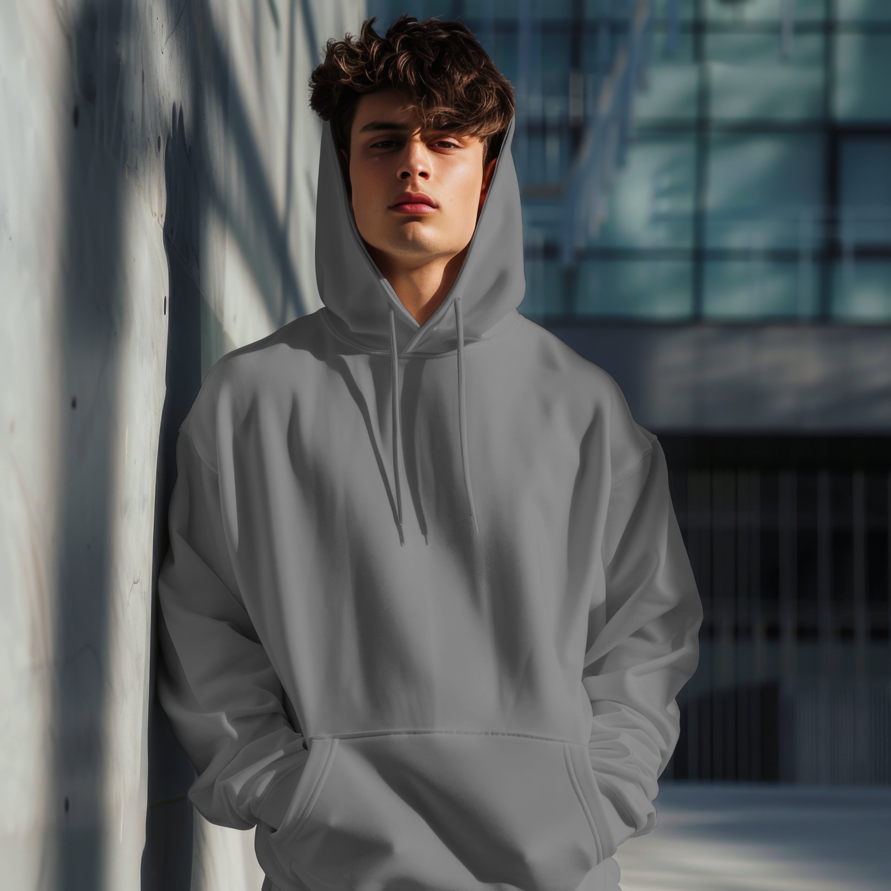 Men Classic Grey Hoodie : For Your Every Mood