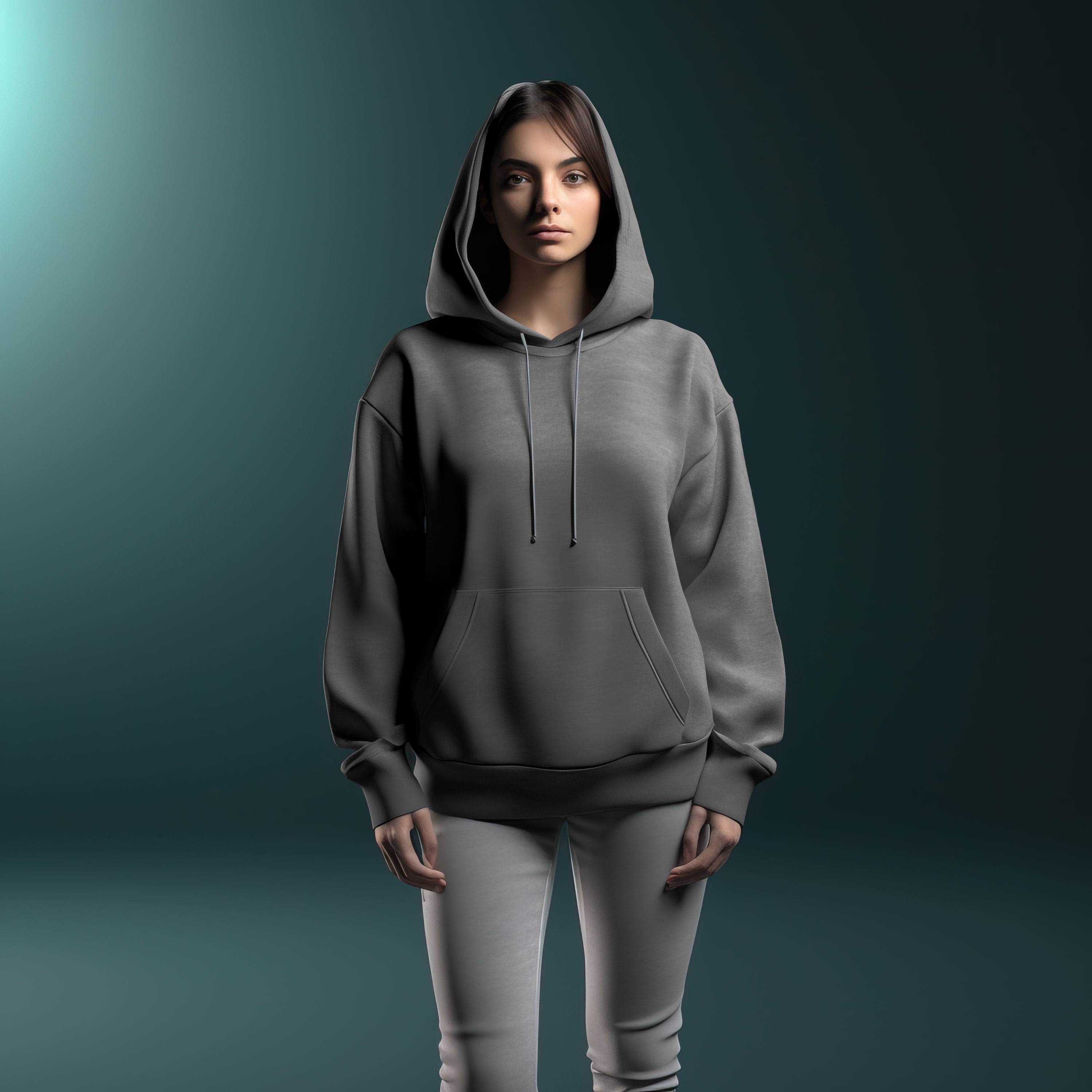 Women Classic Grey Hoodie : For Your Every Mood