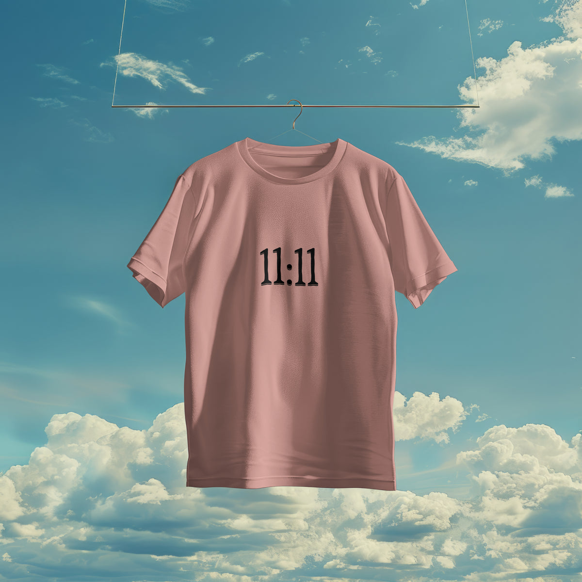 11:11 - Manifestation Light Weight Regular Fit T-Shirt For Men