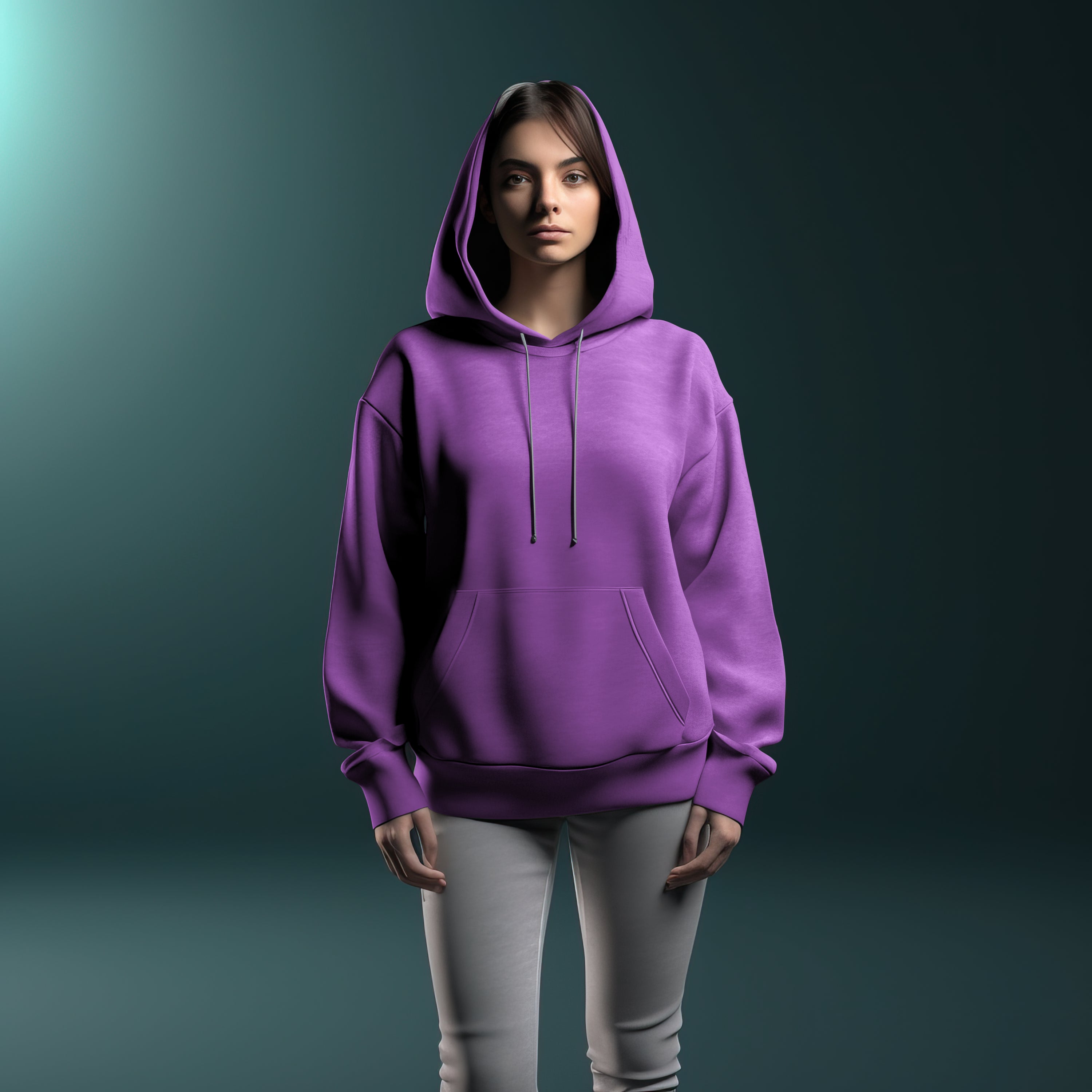 Women Classic Levender Hoodie : For Your Every Mood
