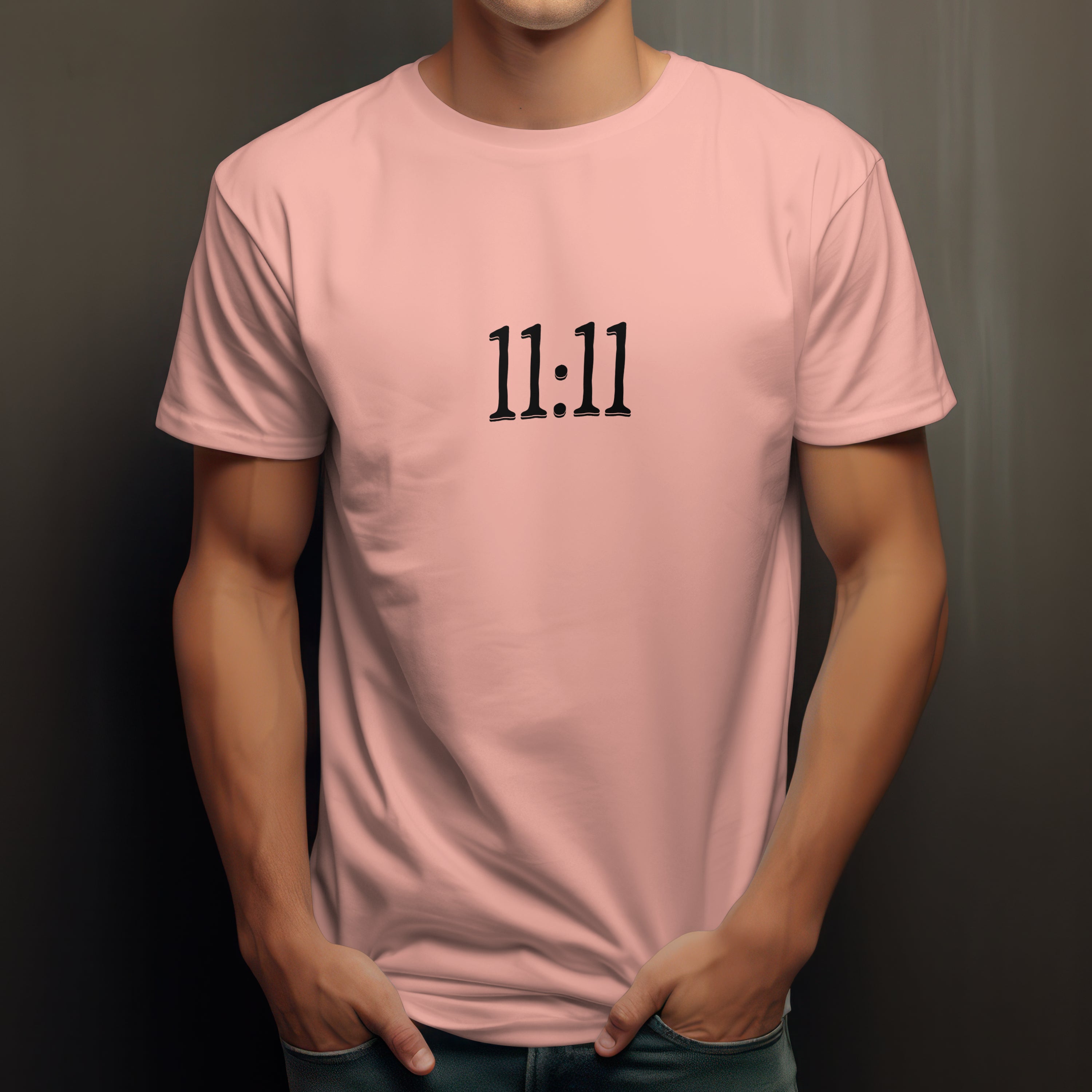 11:11 - Manifestation Light Weight Regular Fit T-Shirt For Men