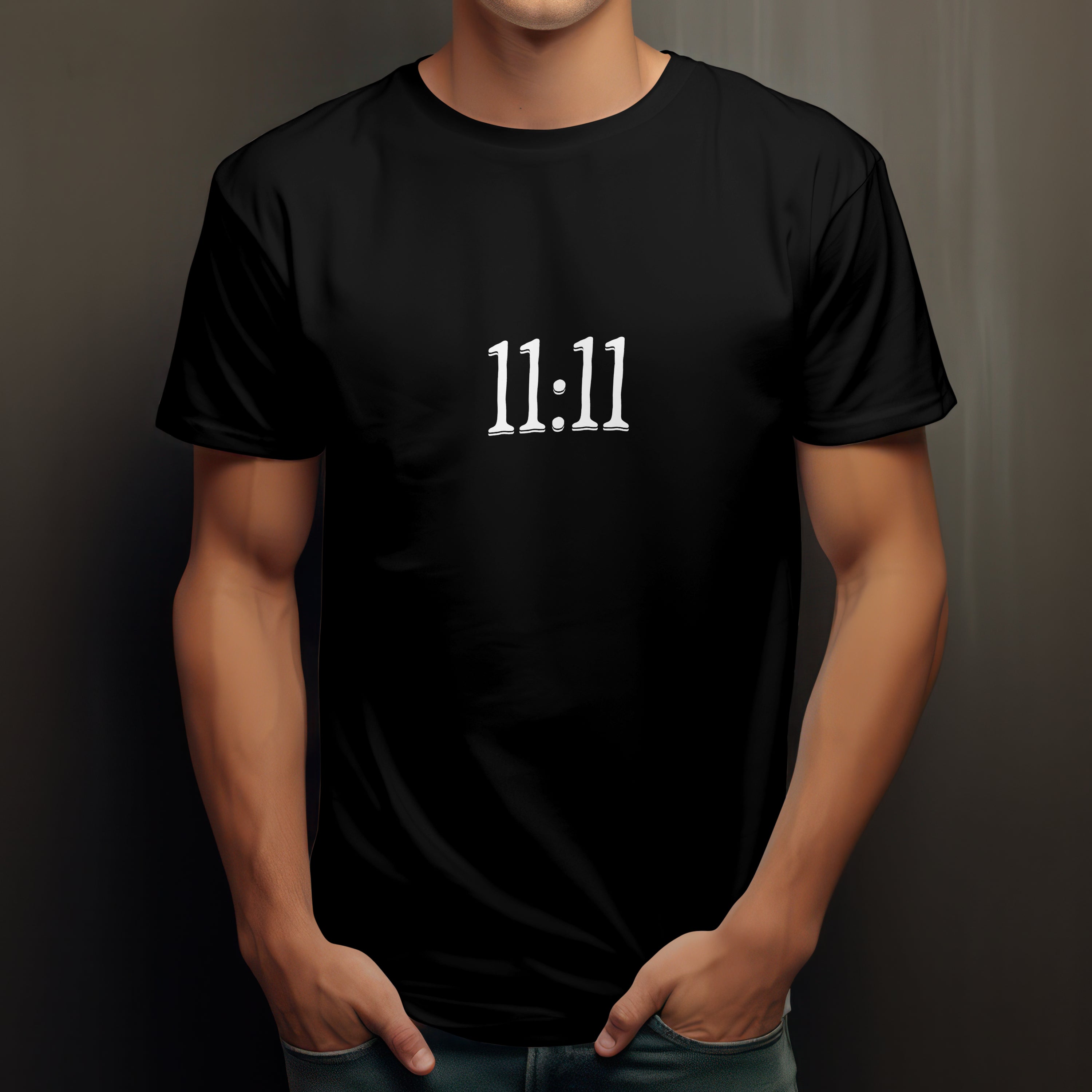 11:11 - Manifestation Light Weight Regular Fit T-Shirt For Men