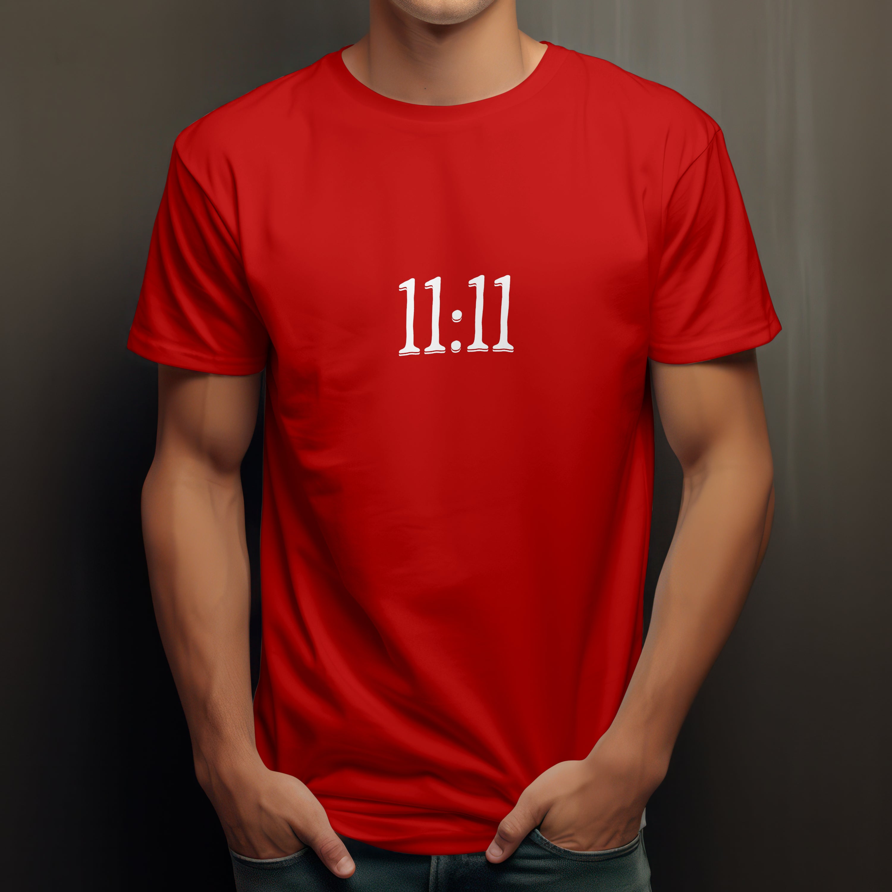 11:11 - Manifestation Light Weight Regular Fit T-Shirt For Men