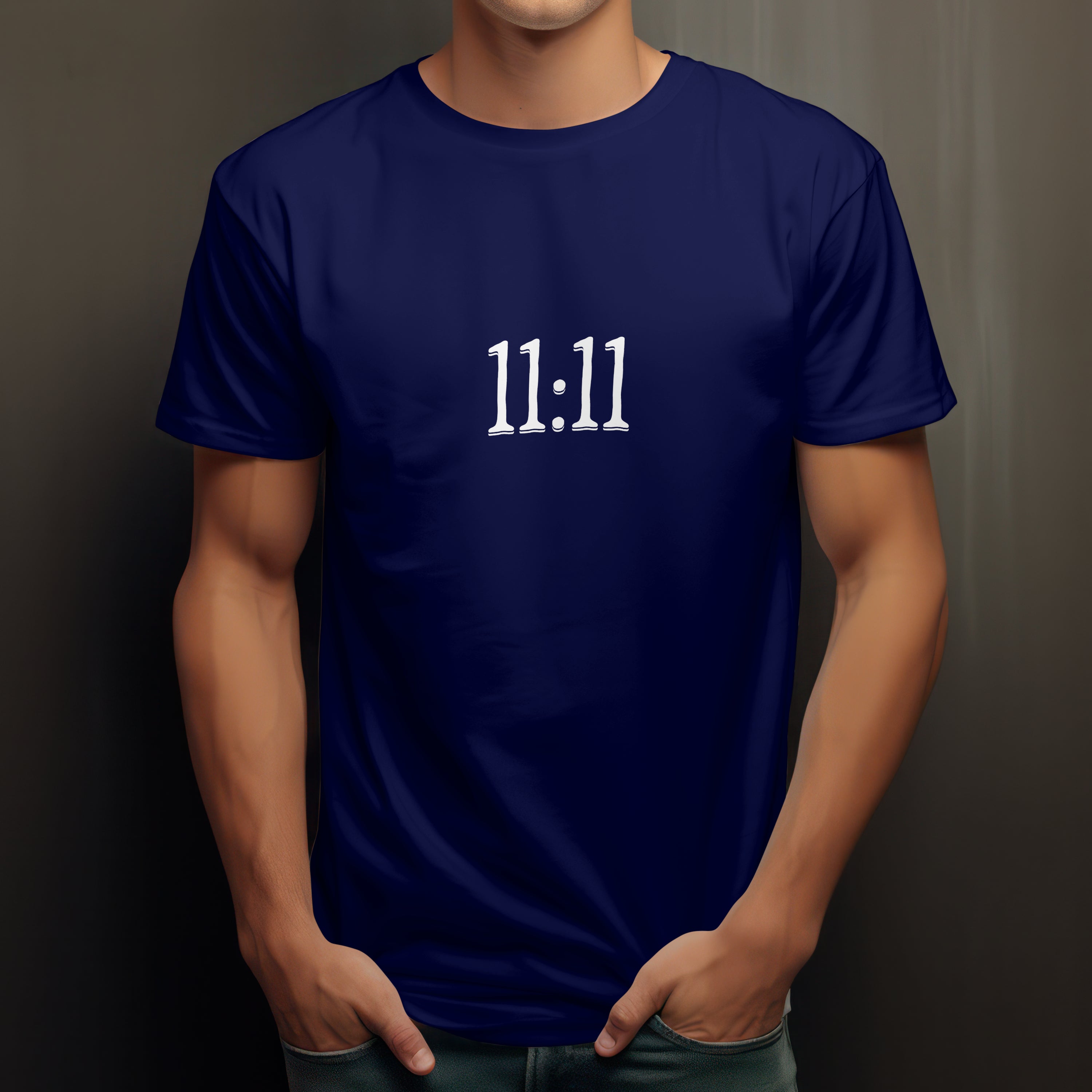 11:11 - Manifestation Light Weight Regular Fit T-Shirt For Men