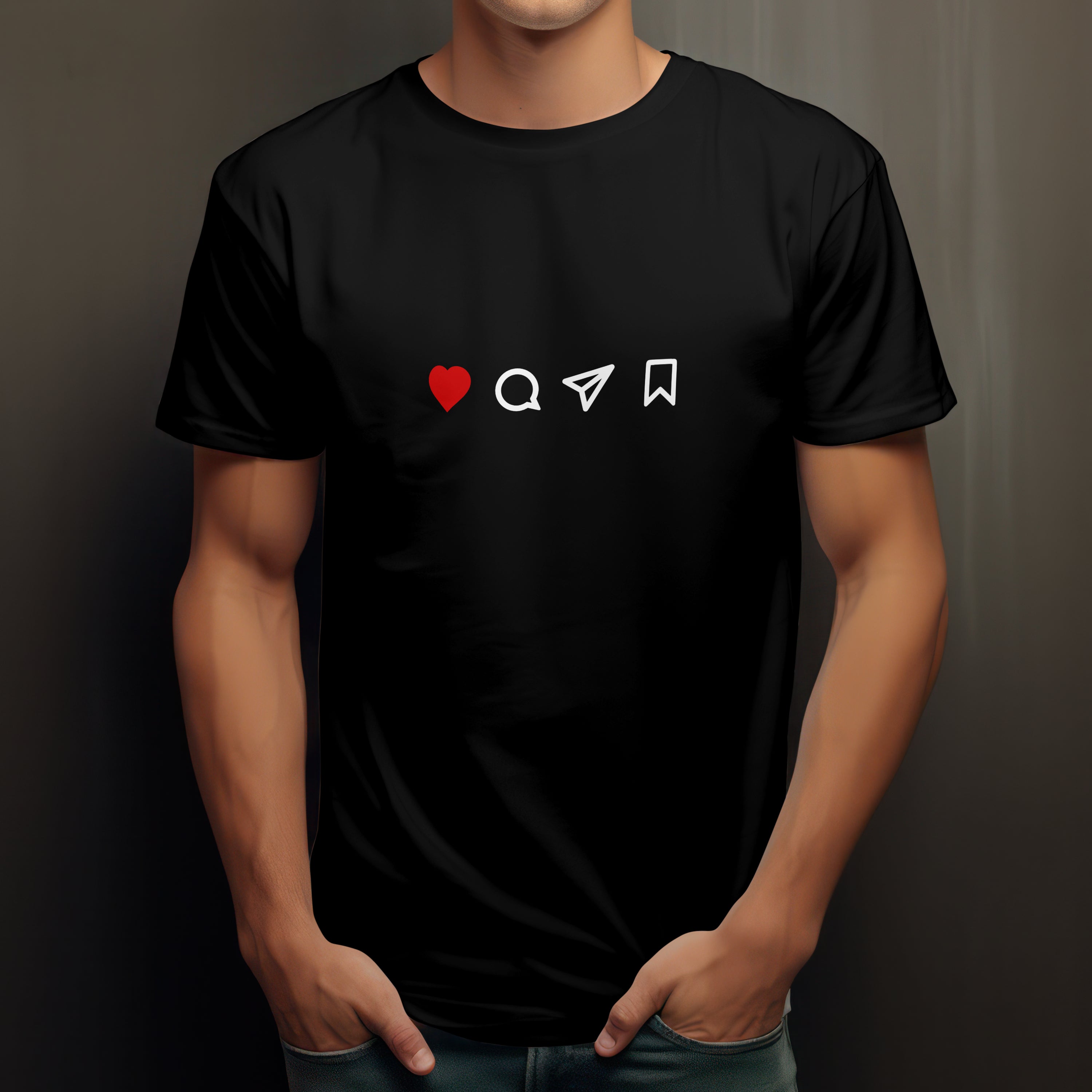 Stay Social - Manifestation Light Weight Regular Fit T-Shirt For Men