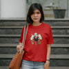 Popeye - Oversized Graphic Printed T-Shirt for Women