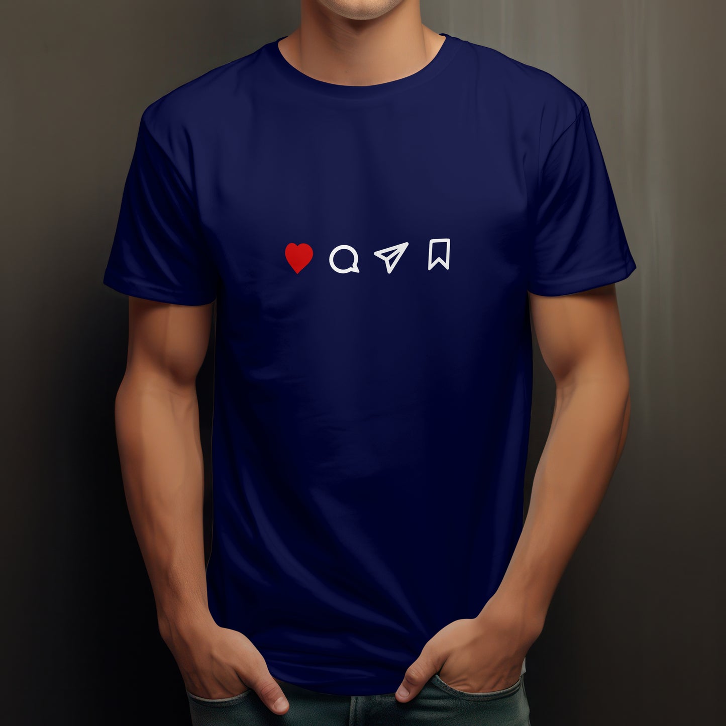 Stay Social - Manifestation Light Weight Regular Fit T-Shirt For Men