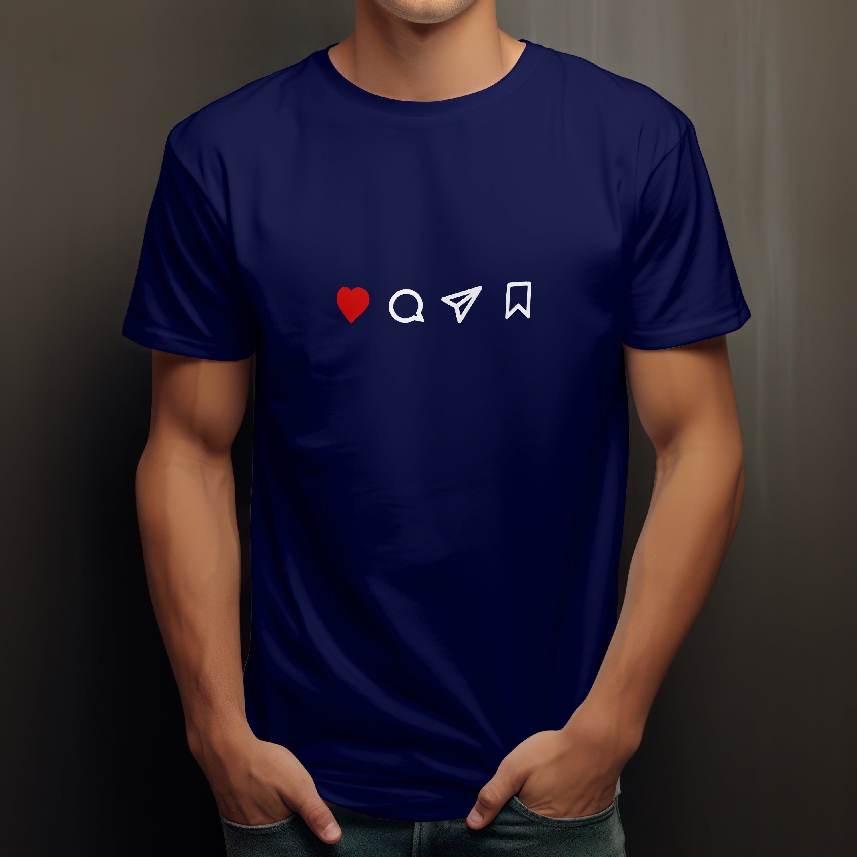 Stay Social - Manifestation Light Weight Regular Fit T-Shirt For Men