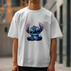 Stitch - Oversized Graphic Printed T-Shirt for Men