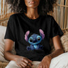 Stitch - Oversized Graphic Printed T-Shirt for Women