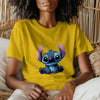Stitch - Oversized Graphic Printed T-Shirt for Women