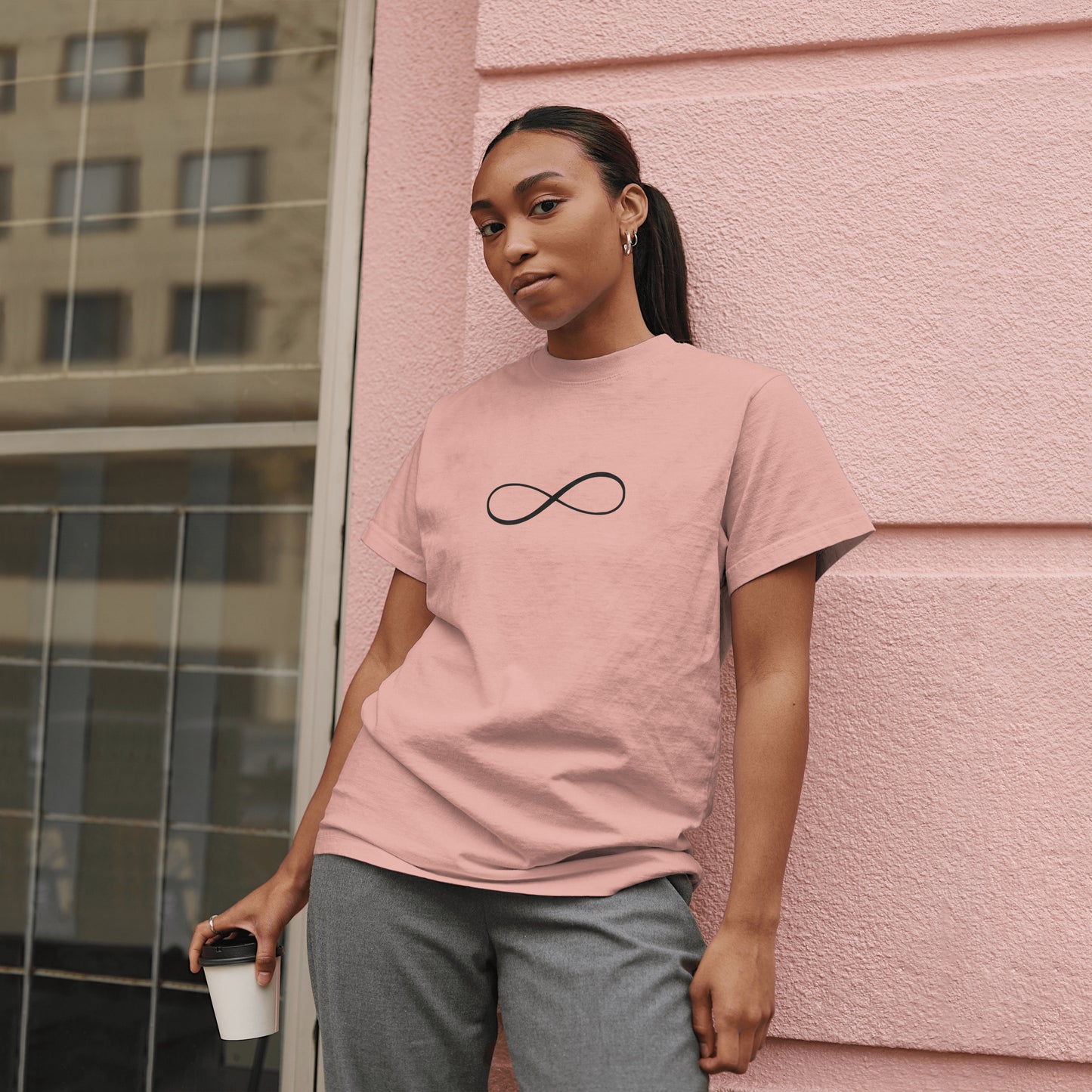 Infinity - Manifestation Light Weight Regular Fit T-Shirt For Women
