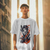 Tanjiro : Unisex Graphic Printed Oversized Limited Edition T-shirt
