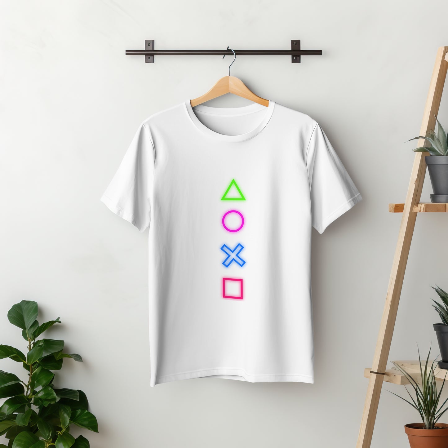 Shapes : Graphic Printed Oversized T-shirt for Men