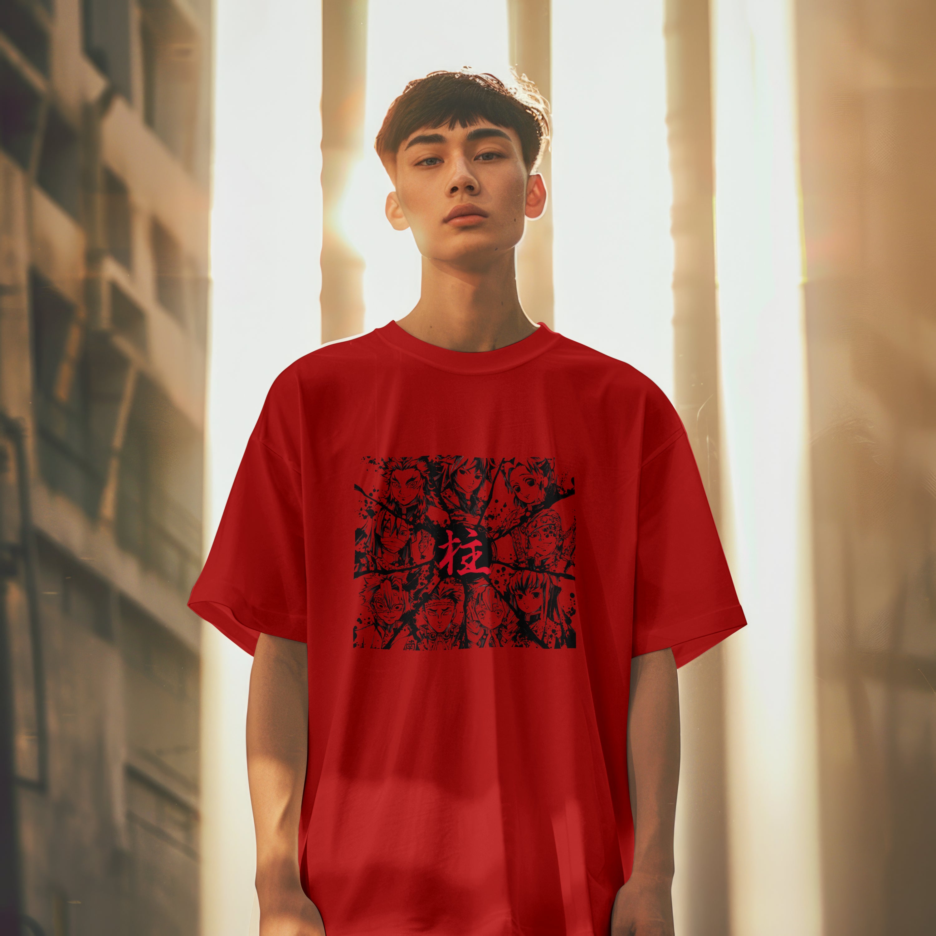 Demon Slayer : Unleash your inner warrior with Unisex Limited Edition Oversized T-Shirt