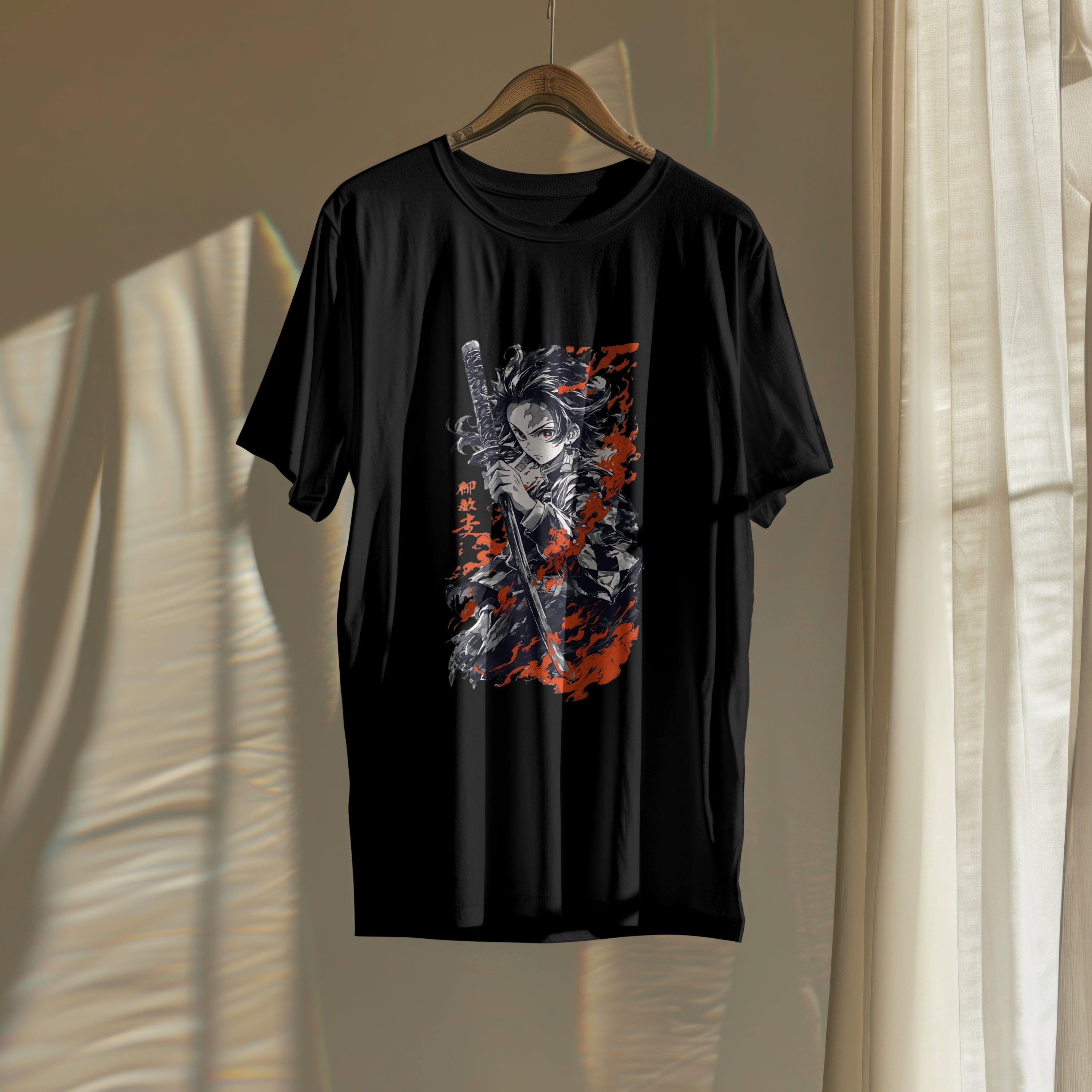 Tanjiro : Unisex Graphic Printed Oversized Limited Edition T-shirt