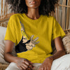 Jonny Bravo - Oversized Graphic Printed T-Shirt for Women