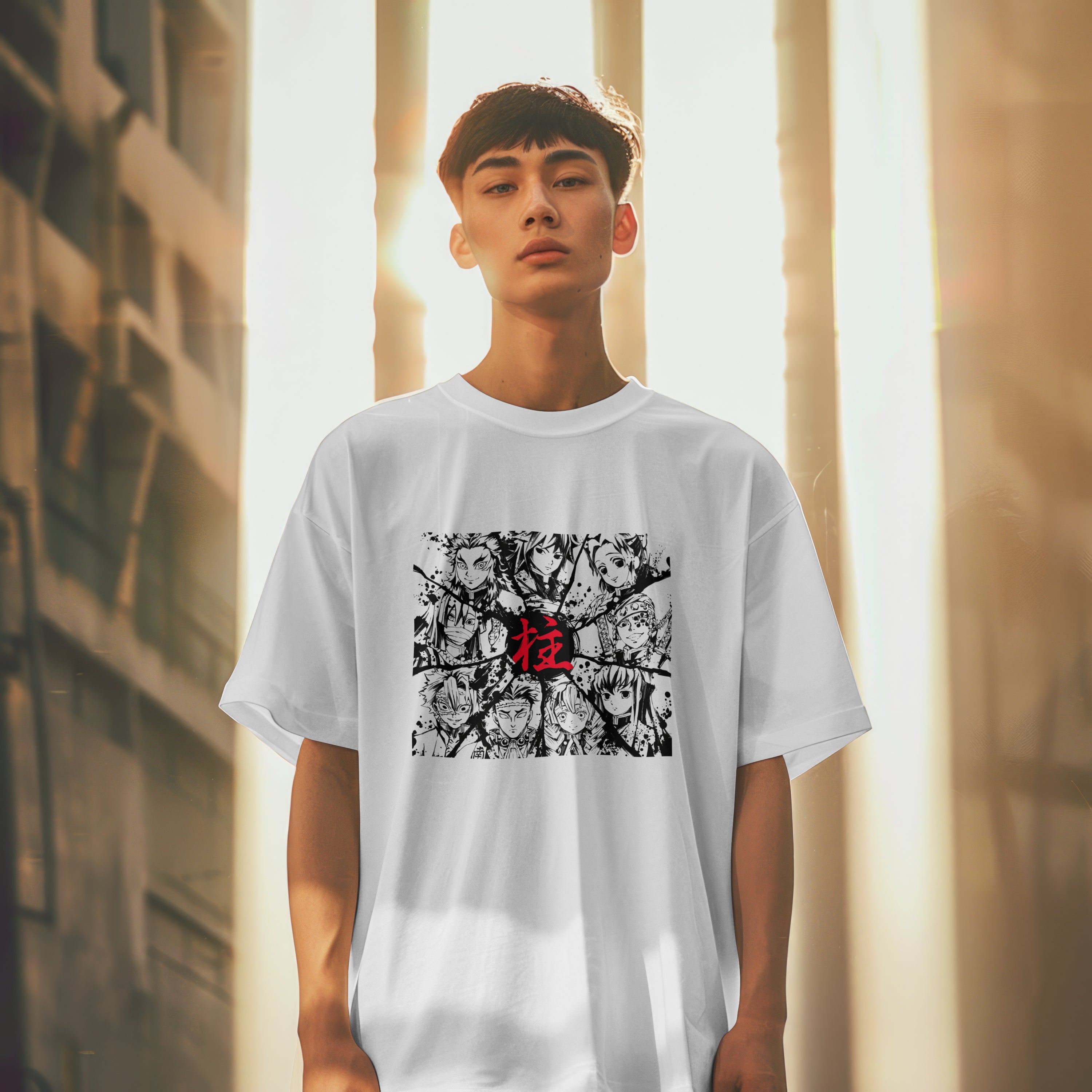 Demon Slayer : Unleash your inner warrior with Unisex Limited Edition Oversized T-Shirt