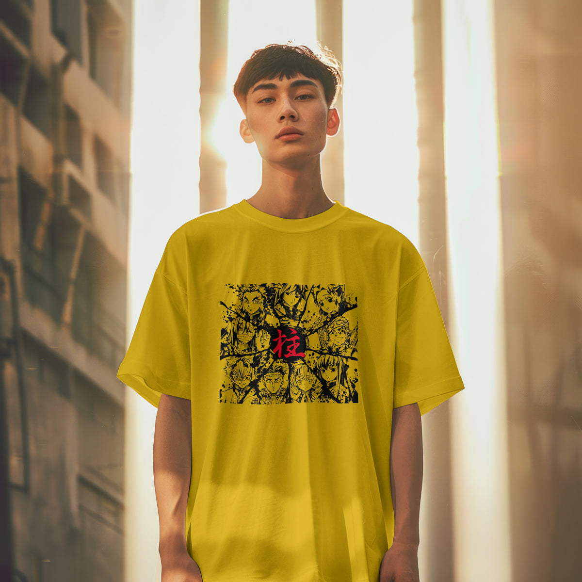 Demon Slayer : Unleash your inner warrior with Unisex Limited Edition Oversized T-Shirt