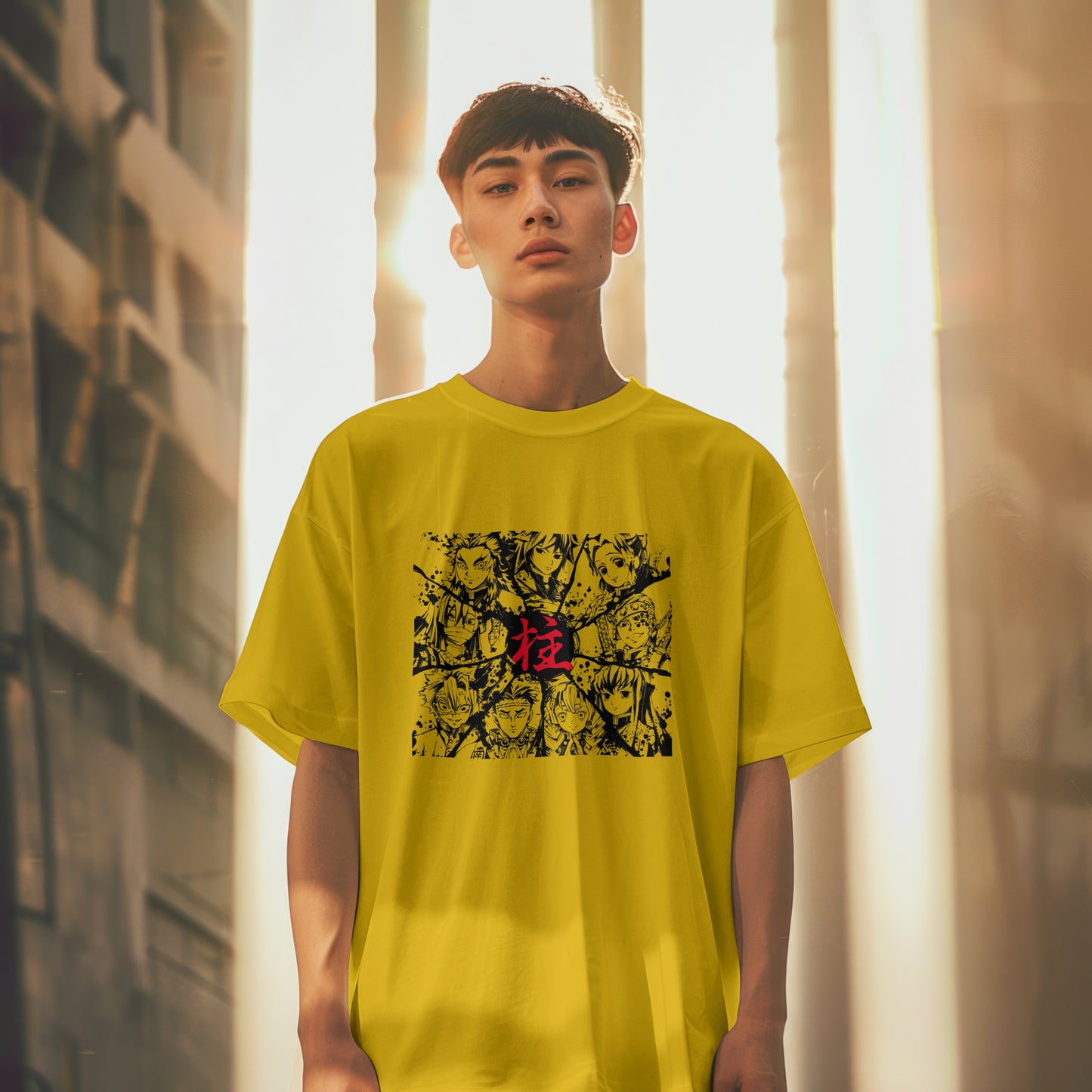 Demon Slayer : Unleash your inner warrior with Unisex Limited Edition Oversized T-Shirt