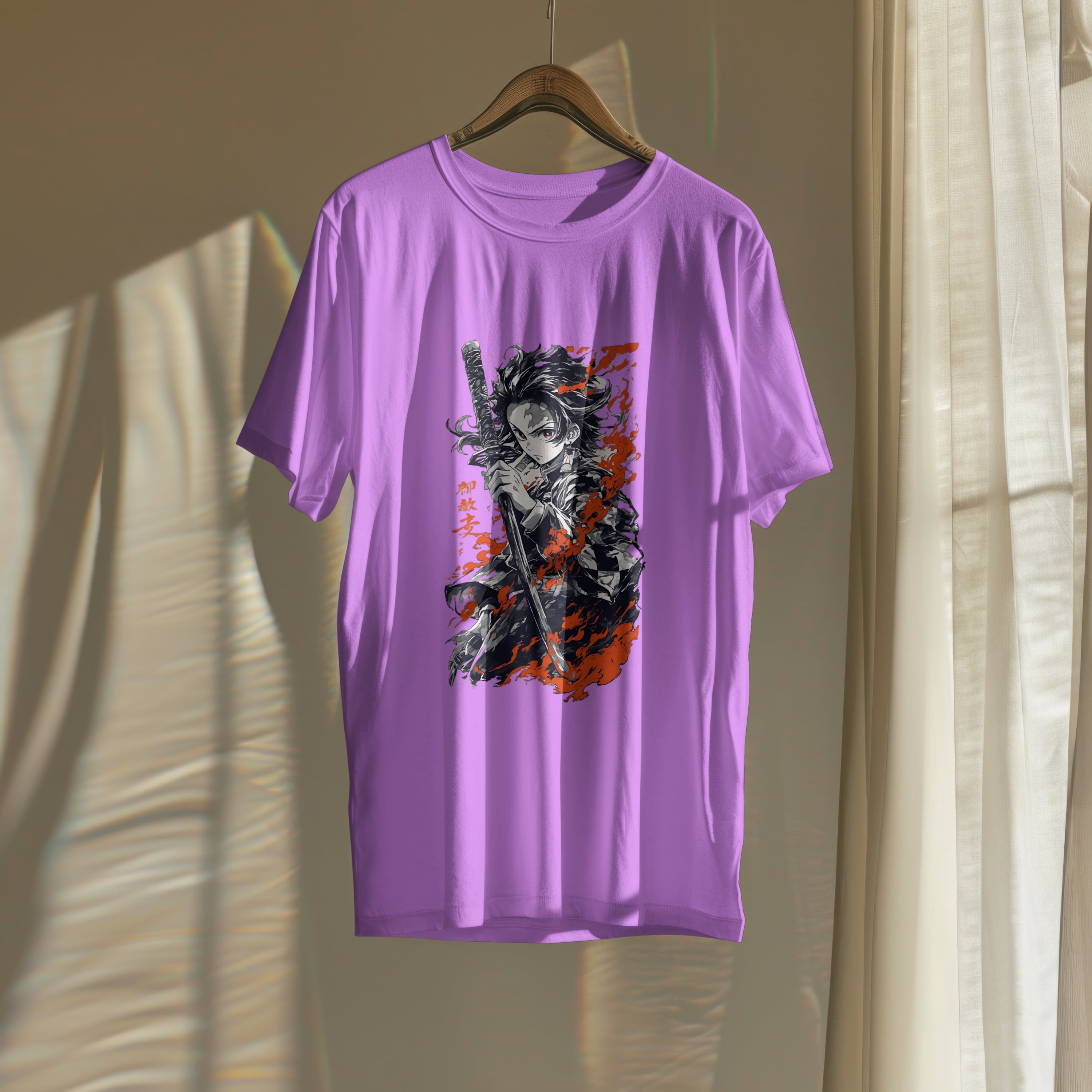Tanjiro : Unisex Graphic Printed Oversized Limited Edition T-shirt
