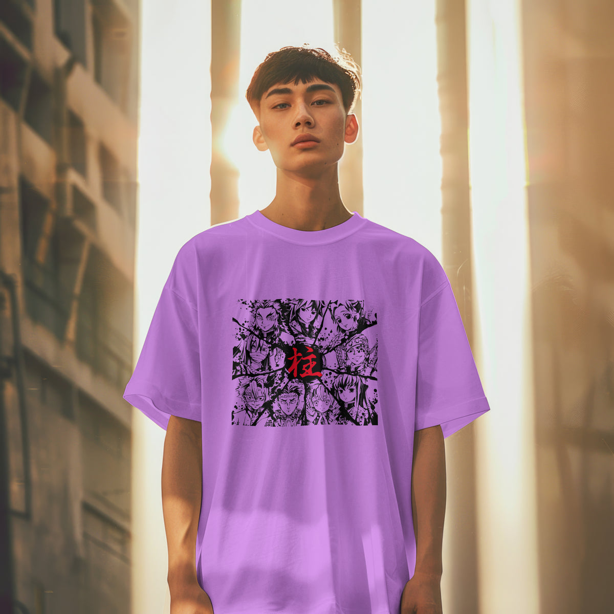 Demon Slayer : Unleash your inner warrior with Unisex Limited Edition Oversized T-Shirt