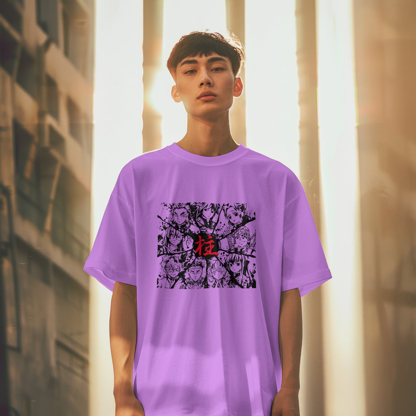 Demon Slayer : Unleash your inner warrior with Unisex Limited Edition Oversized T-Shirt