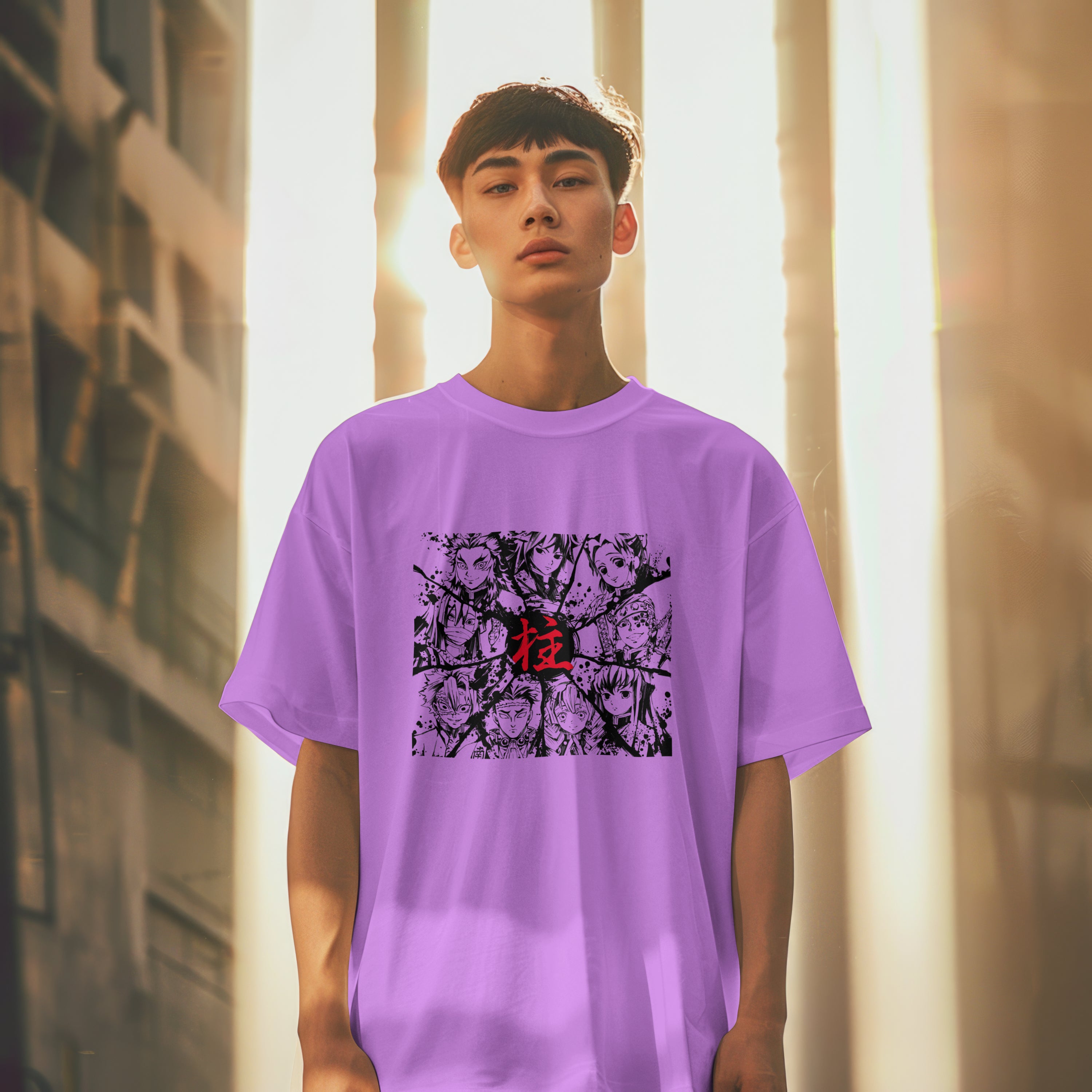 Demon Slayer : Unleash your inner warrior with Unisex Limited Edition Oversized T-Shirt