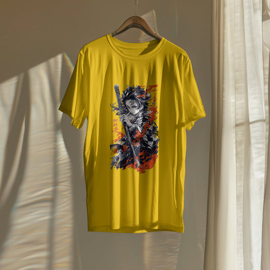 Tanjiro : Unisex Graphic Printed Oversized Limited Edition T-shirt