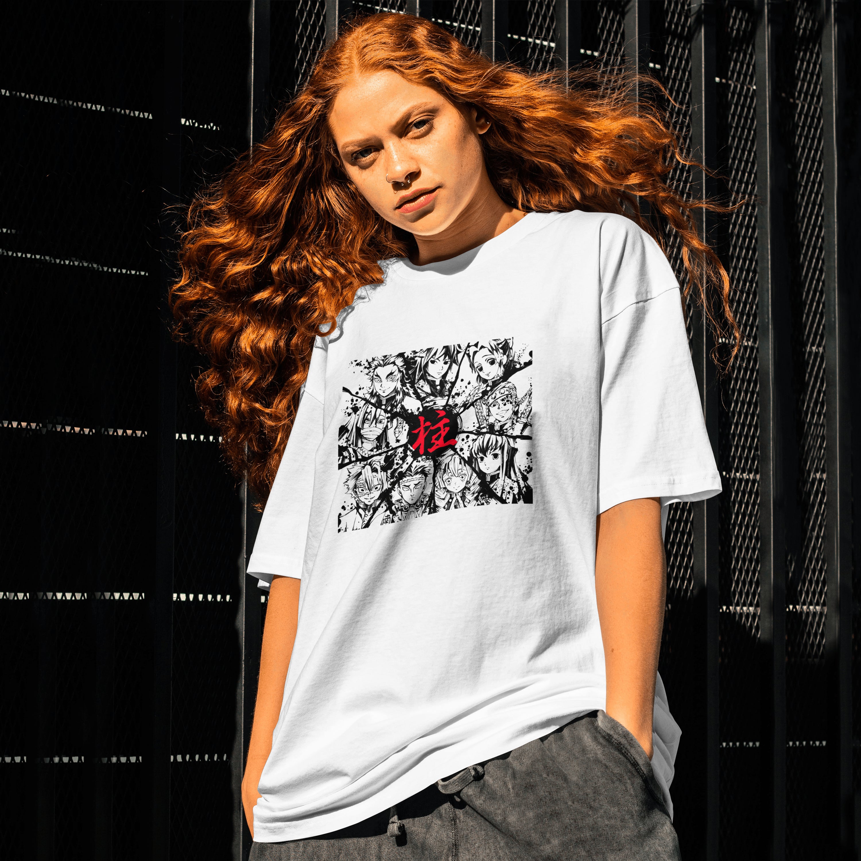 Demon Slayer : Unleash your inner warrior with Unisex Limited Edition Oversized T-Shirt