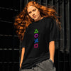 Shapes : Graphic Printed Oversized T-shirt for Women