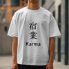 Karma : Graphic Printed Oversized T-shirt for Men