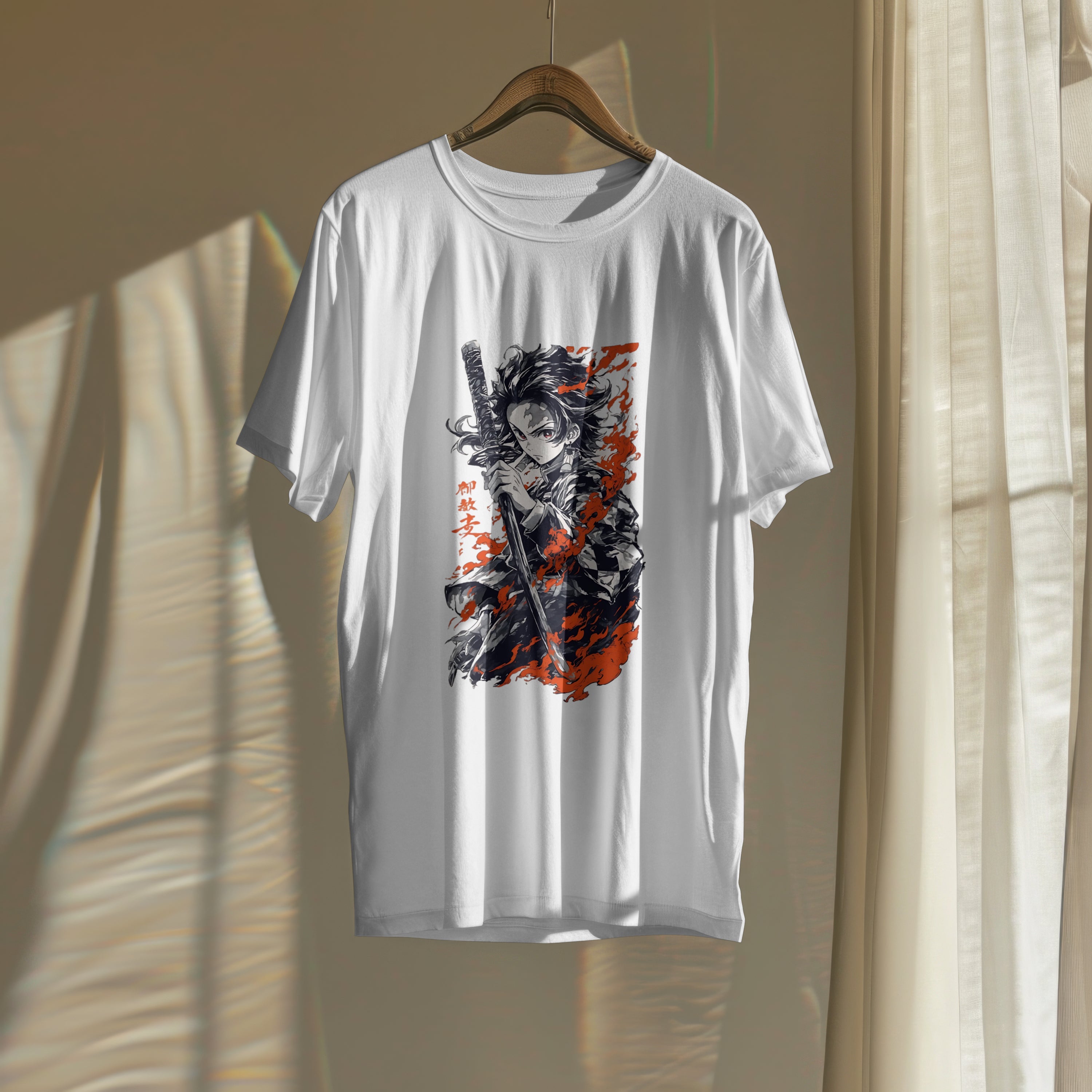 Tanjiro : Unisex Graphic Printed Oversized Limited Edition T-shirt