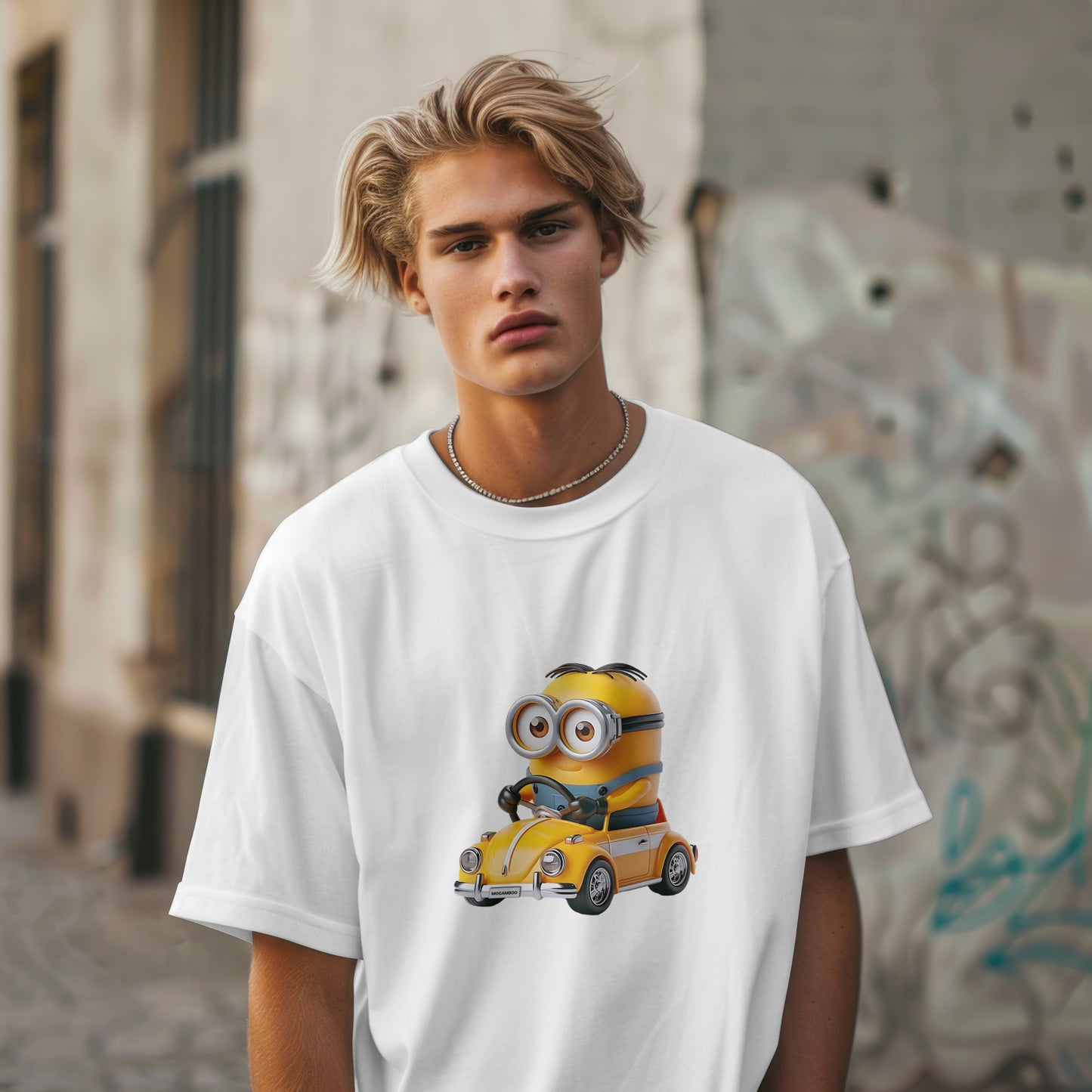 Minion - Oversized Graphic Printed T-Shirt for Men