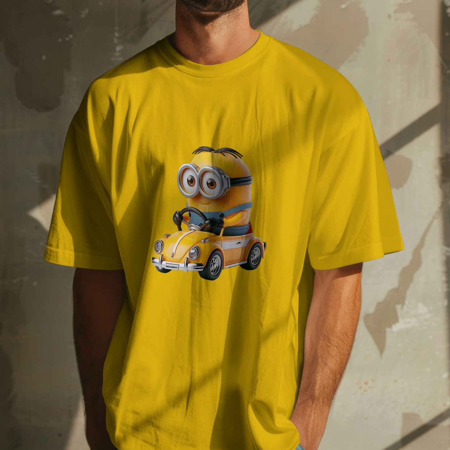 Minion - Oversized Graphic Printed T-Shirt for Men